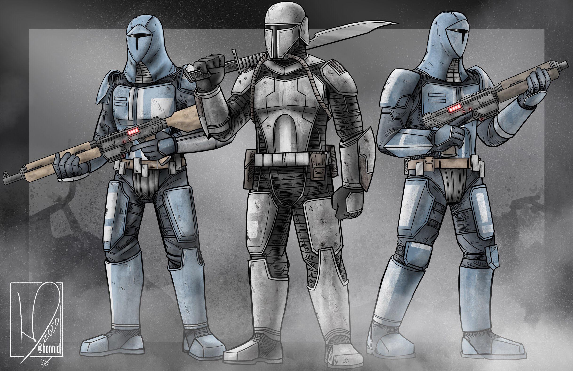 FOR MANDALORE by honnid r/StarWars