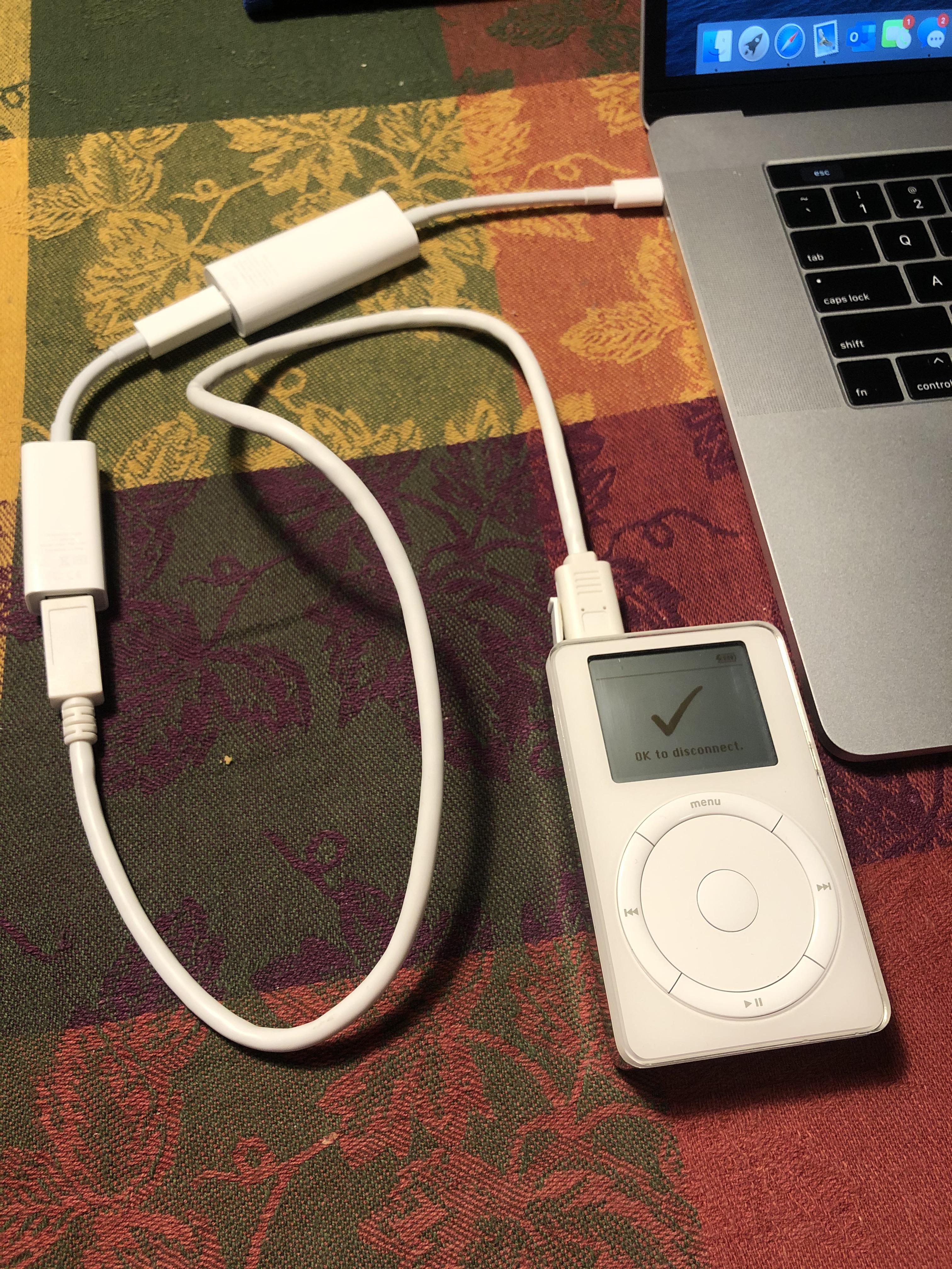 Amazing dongle technology ipod