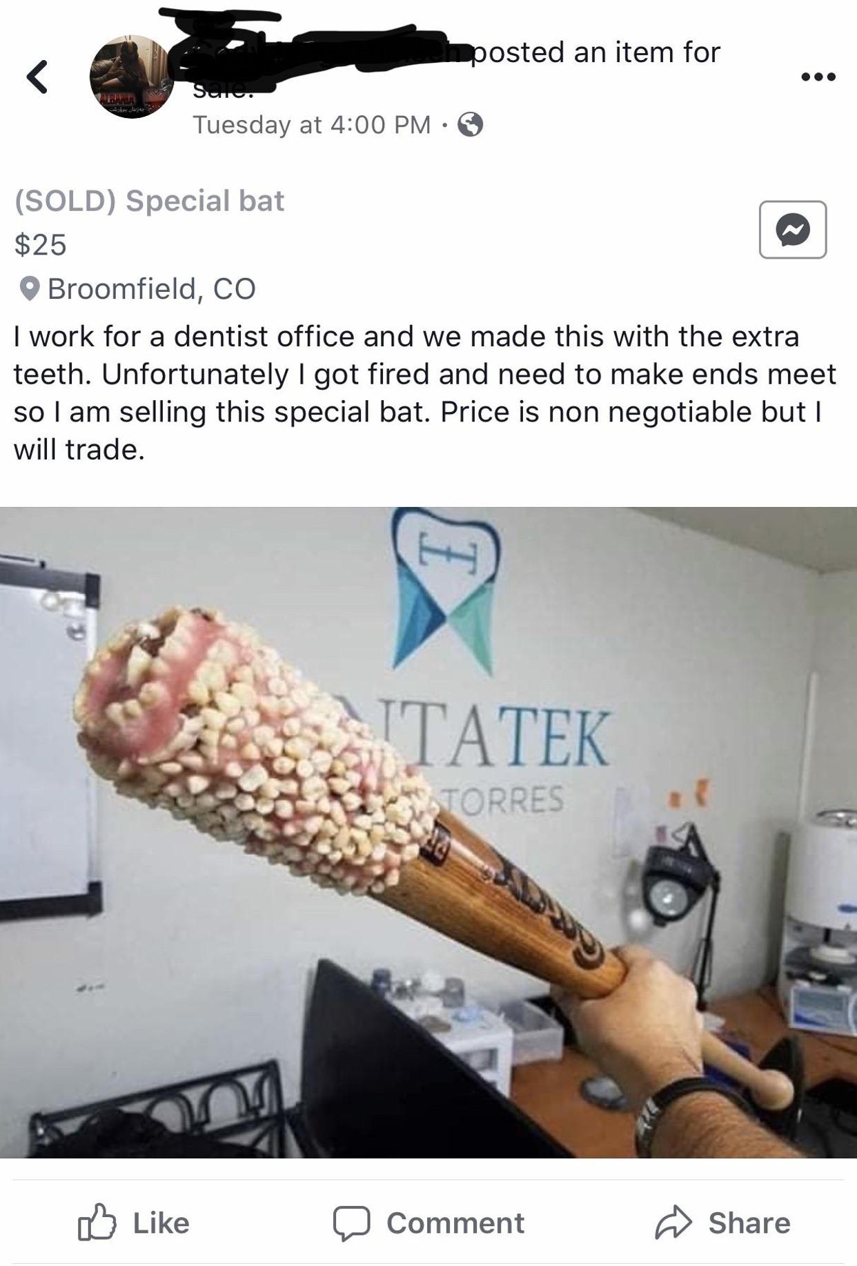 A beautiful product of collaboration between Swatters Custom Baseball