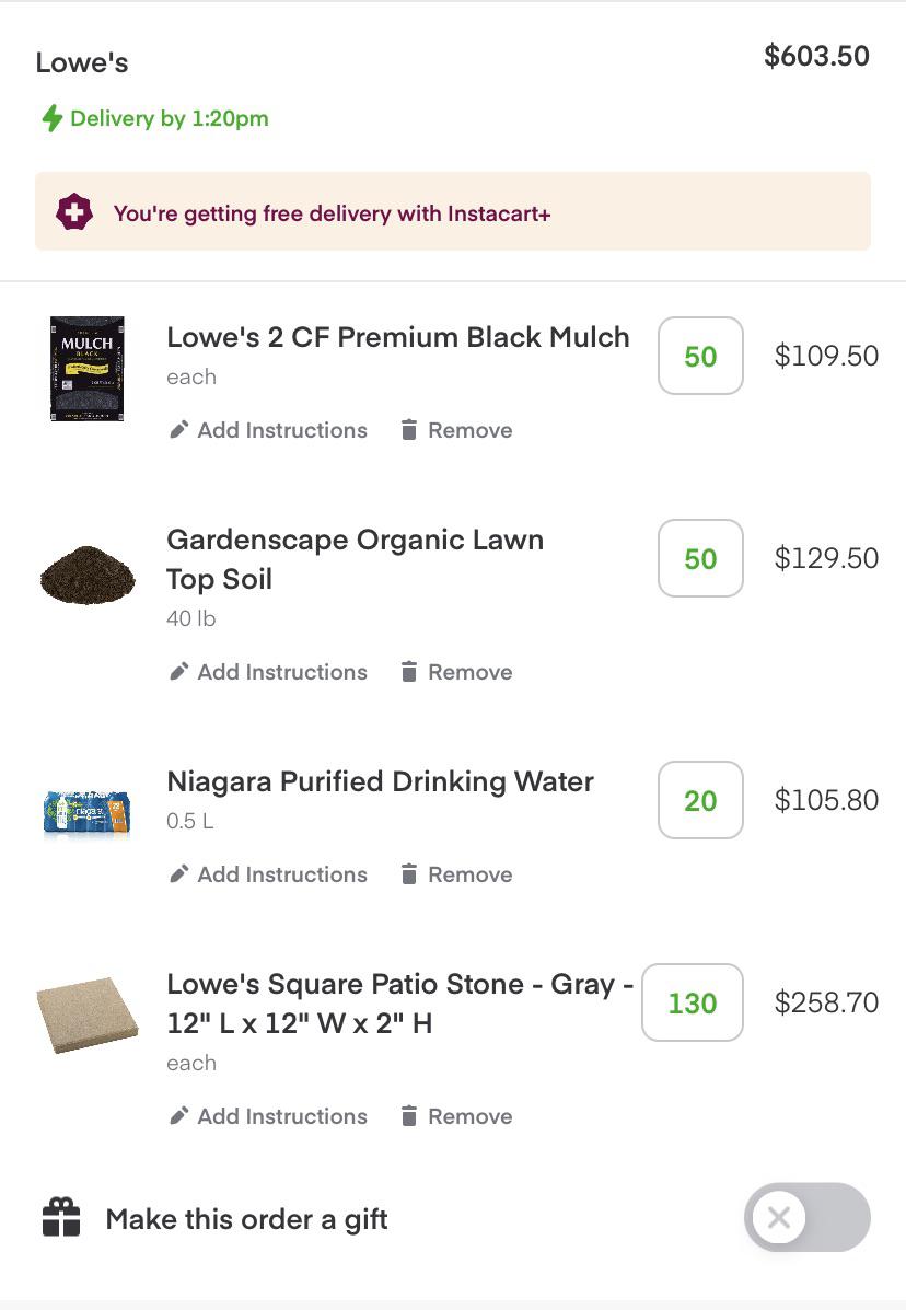 How much should I tip on this order?