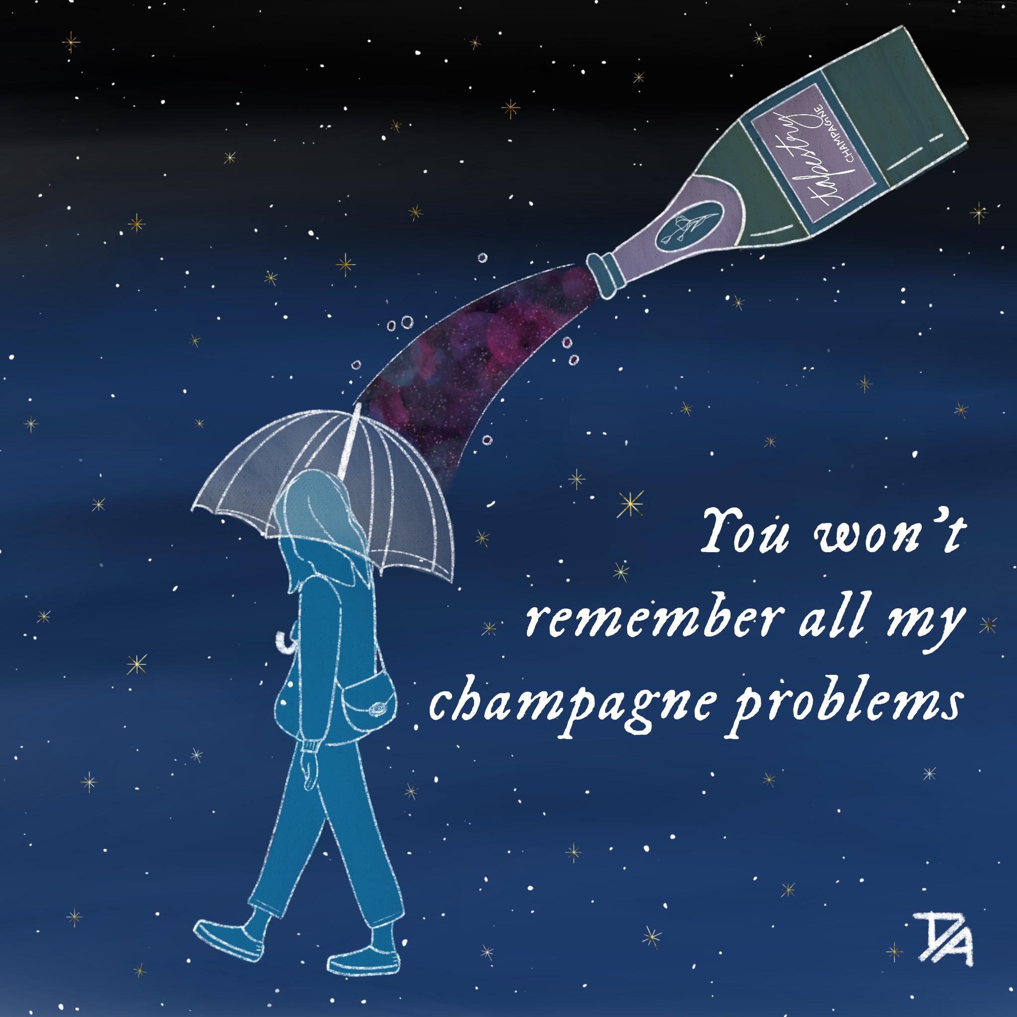 Champagne Problems Fanart r/TaylorSwift