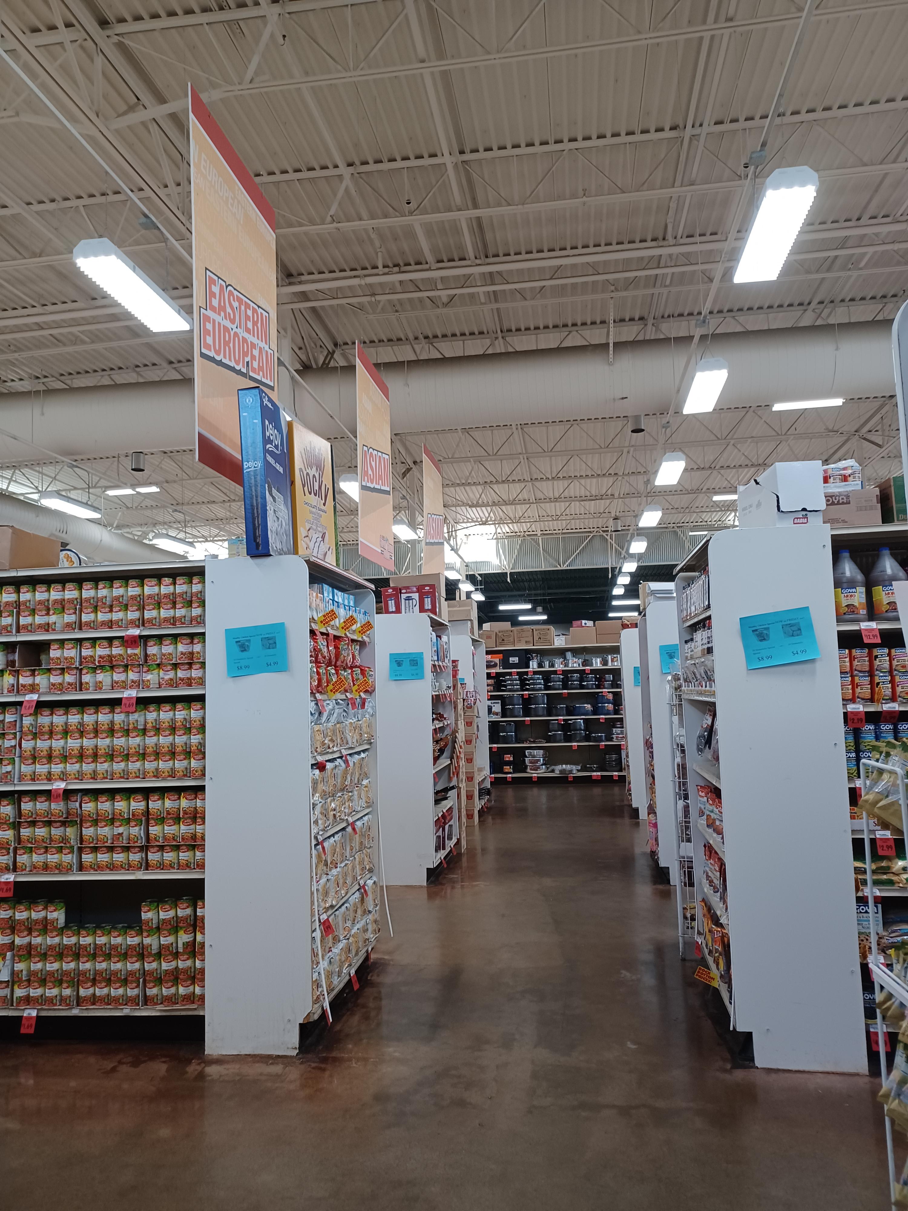 this budget supermarket thats almost entirely imported groceries mildlyinteresting