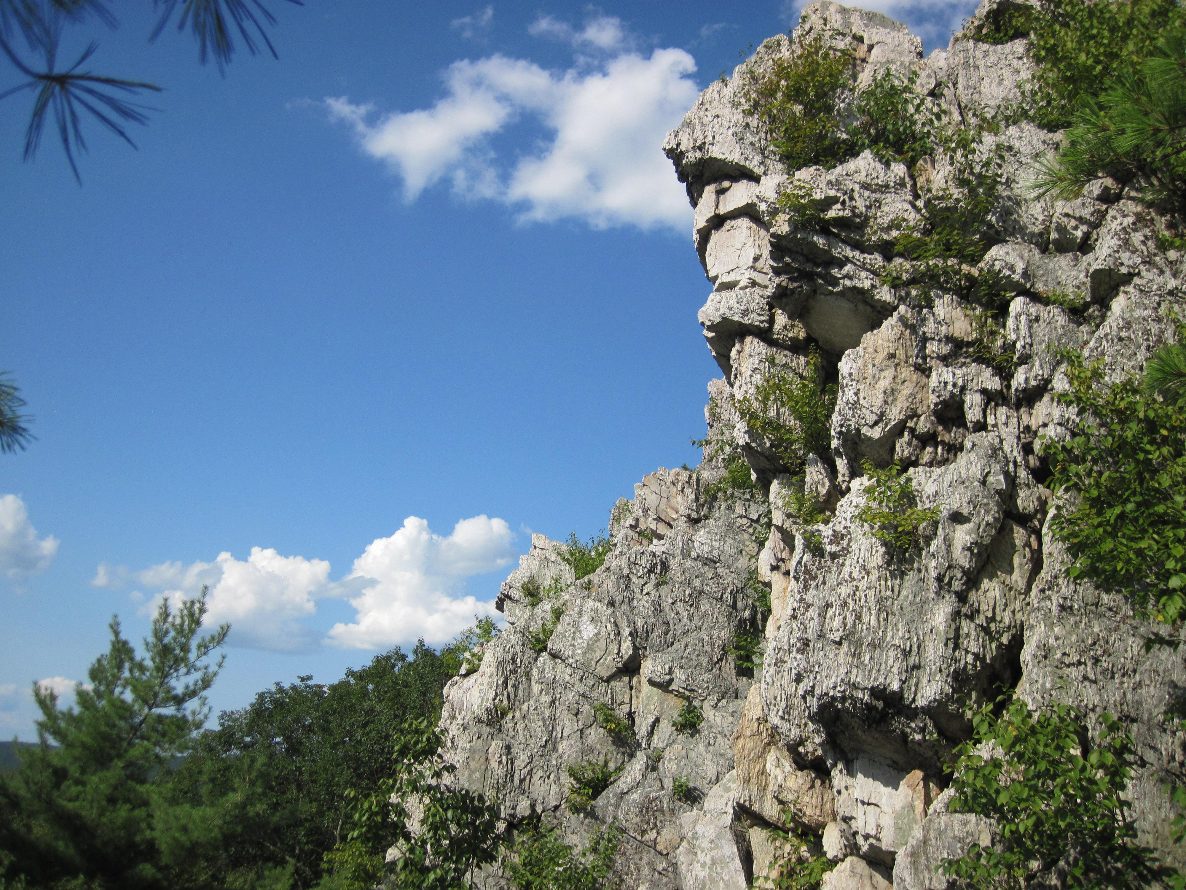 Pole Steeple rock (Michaux State Forest, PA) Precambrian quartzite