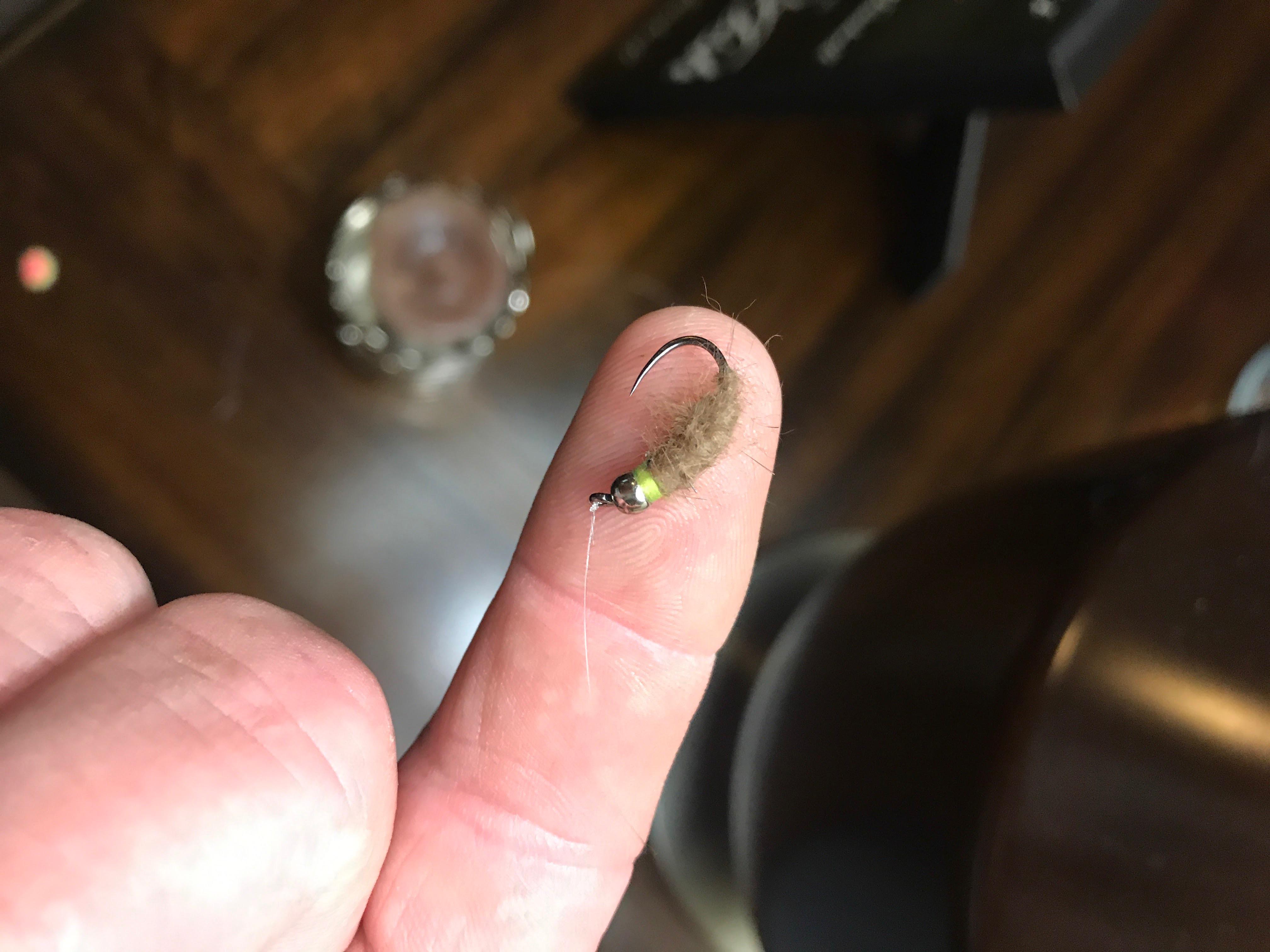 Walts worm. Great anchor fly that works very well in my home water. r