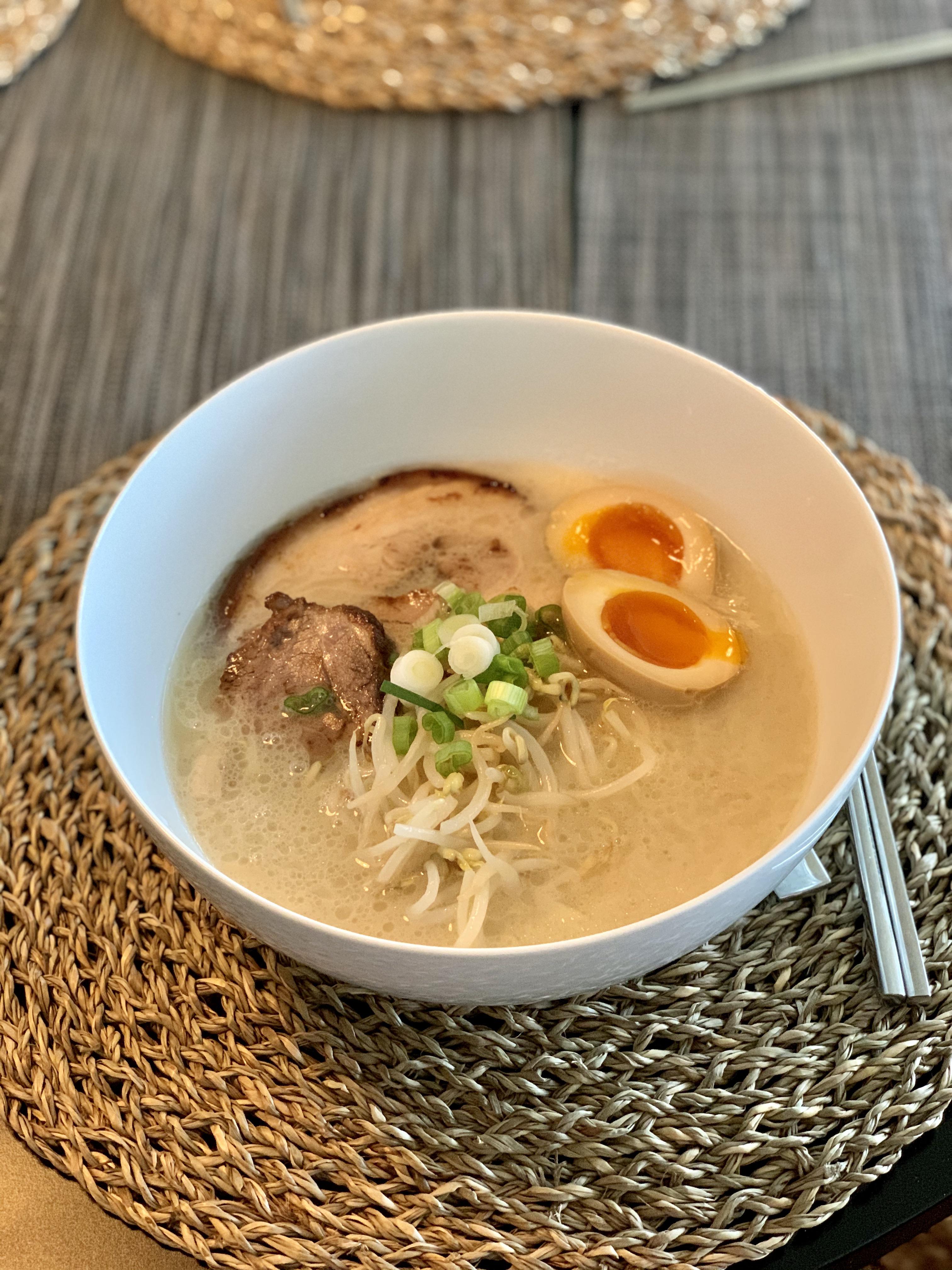 Shio Tonkotsu made with pressure cooker r/ramen