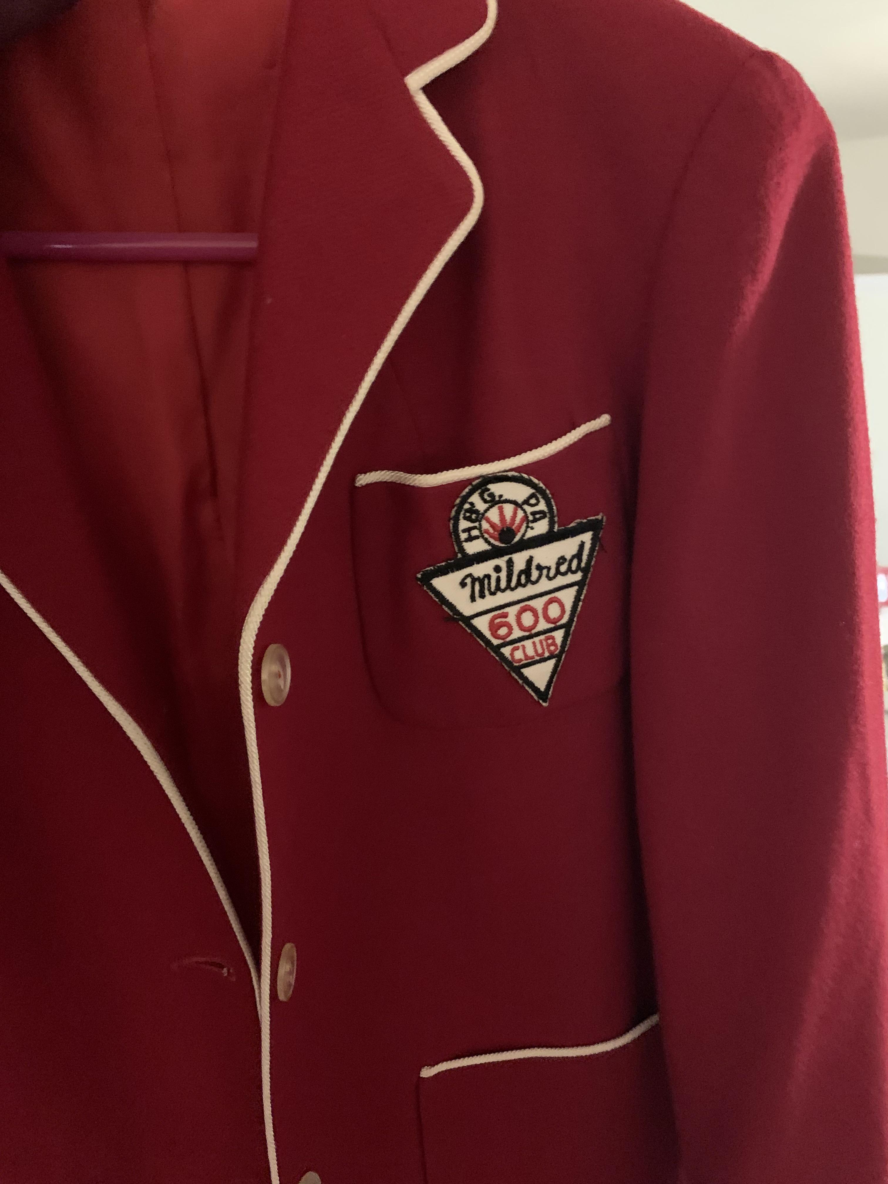 Found an old blazer from a 1950’s ladies bowling league. It’s in great