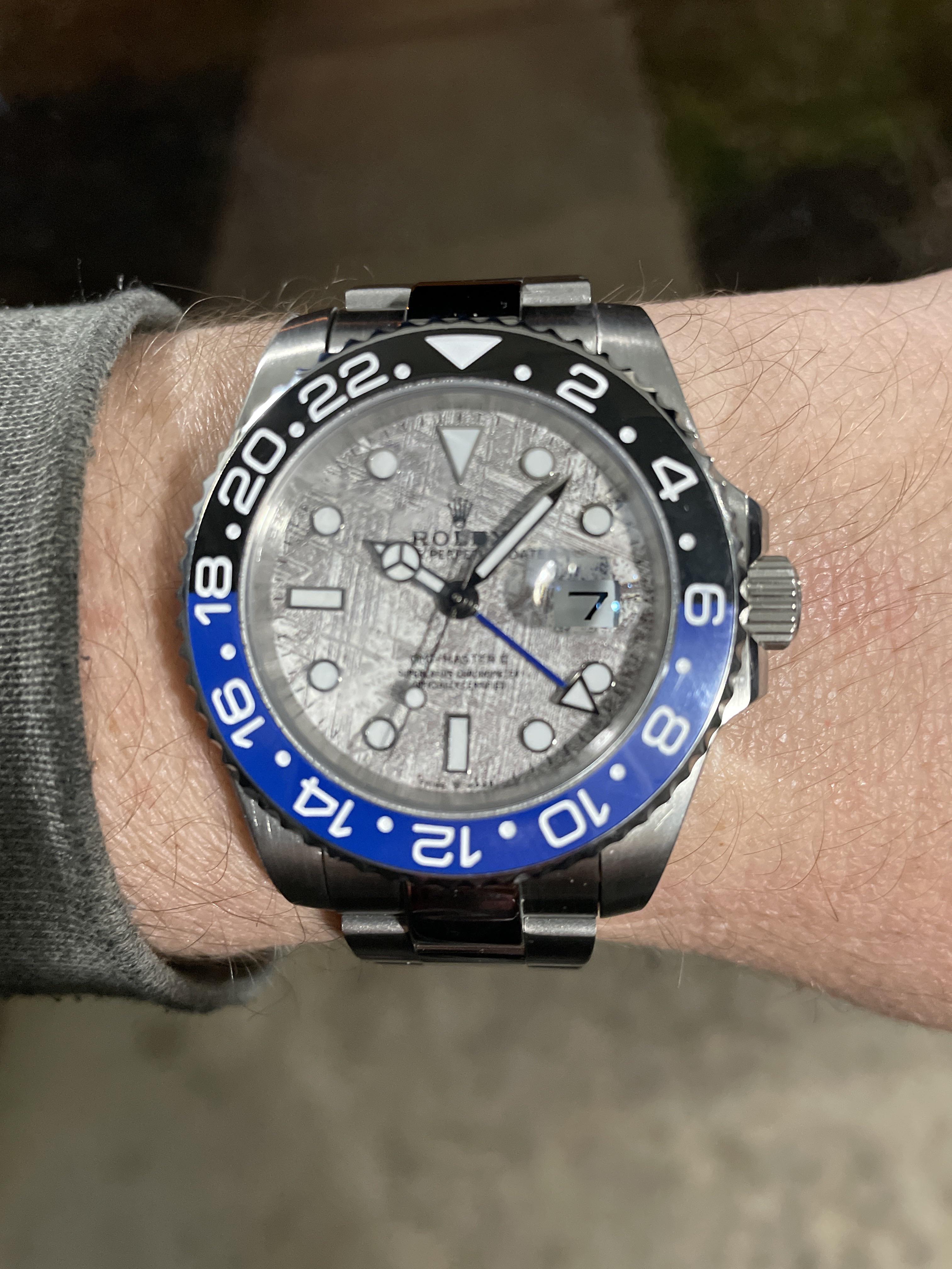 Batman with meteorite dial. r/ChinaTime