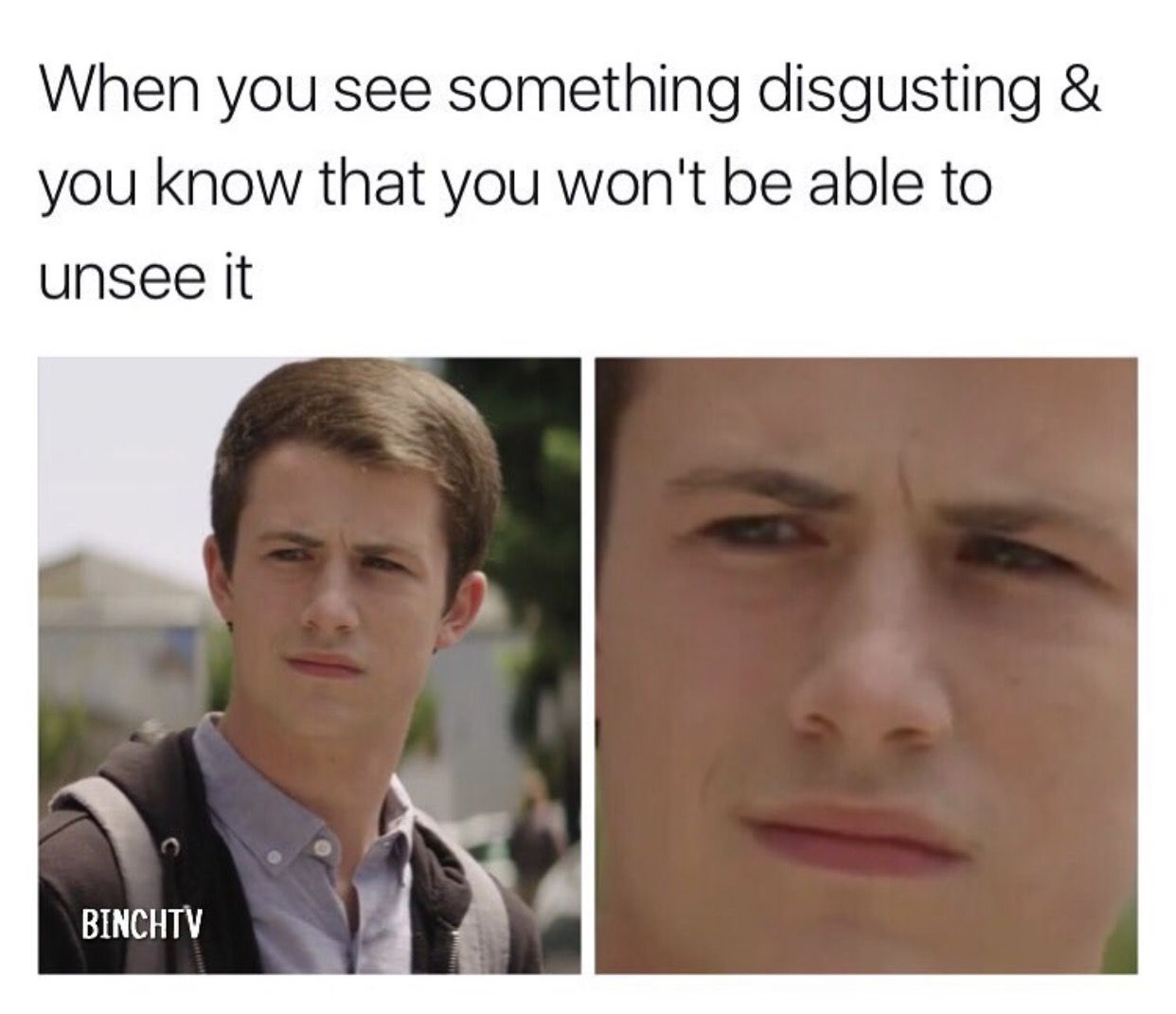 Me watching the bathroom scene with Tyler and Monty. r/13ReasonsWhy