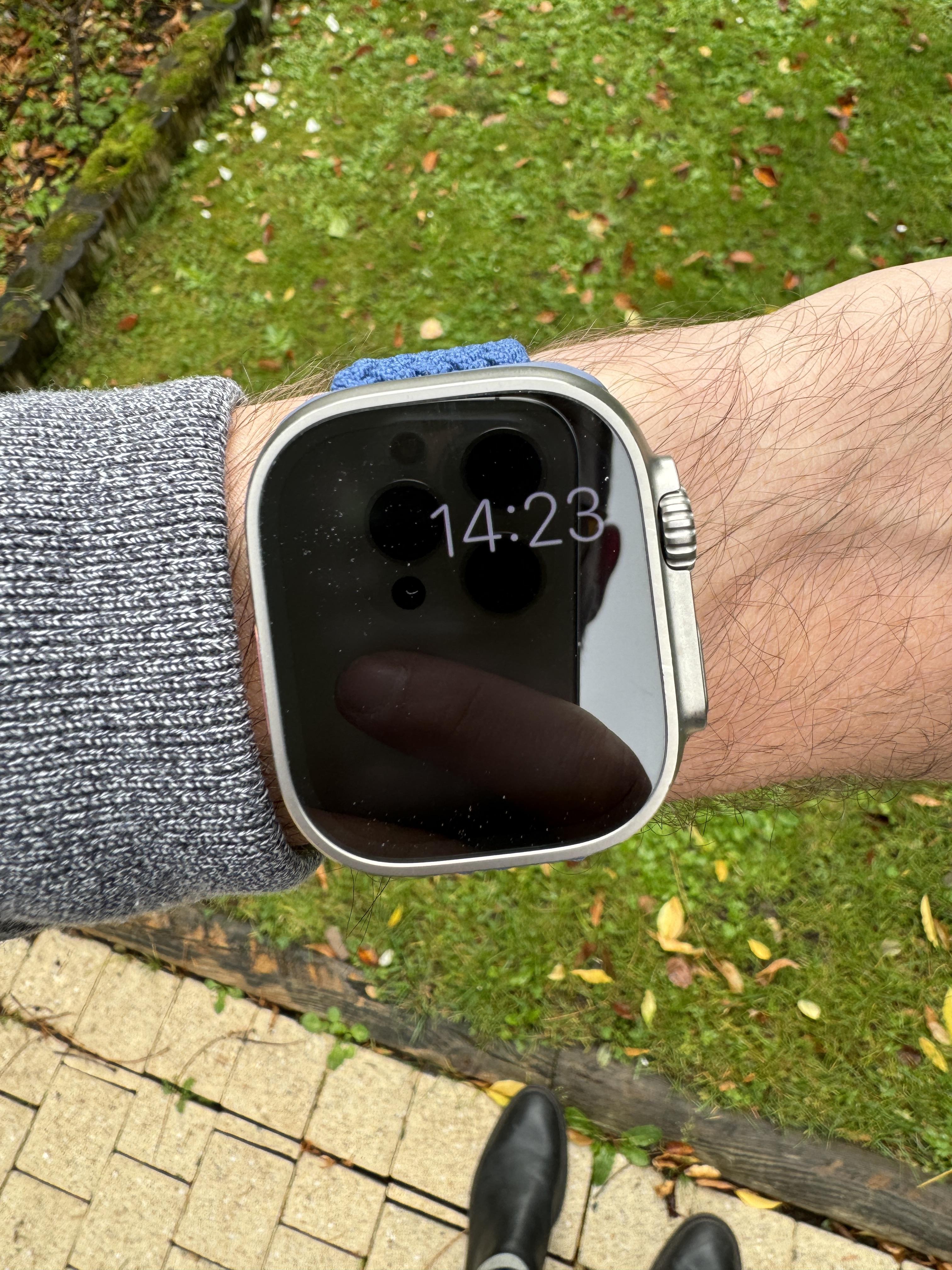 Why does this appear? r/applewatchultra