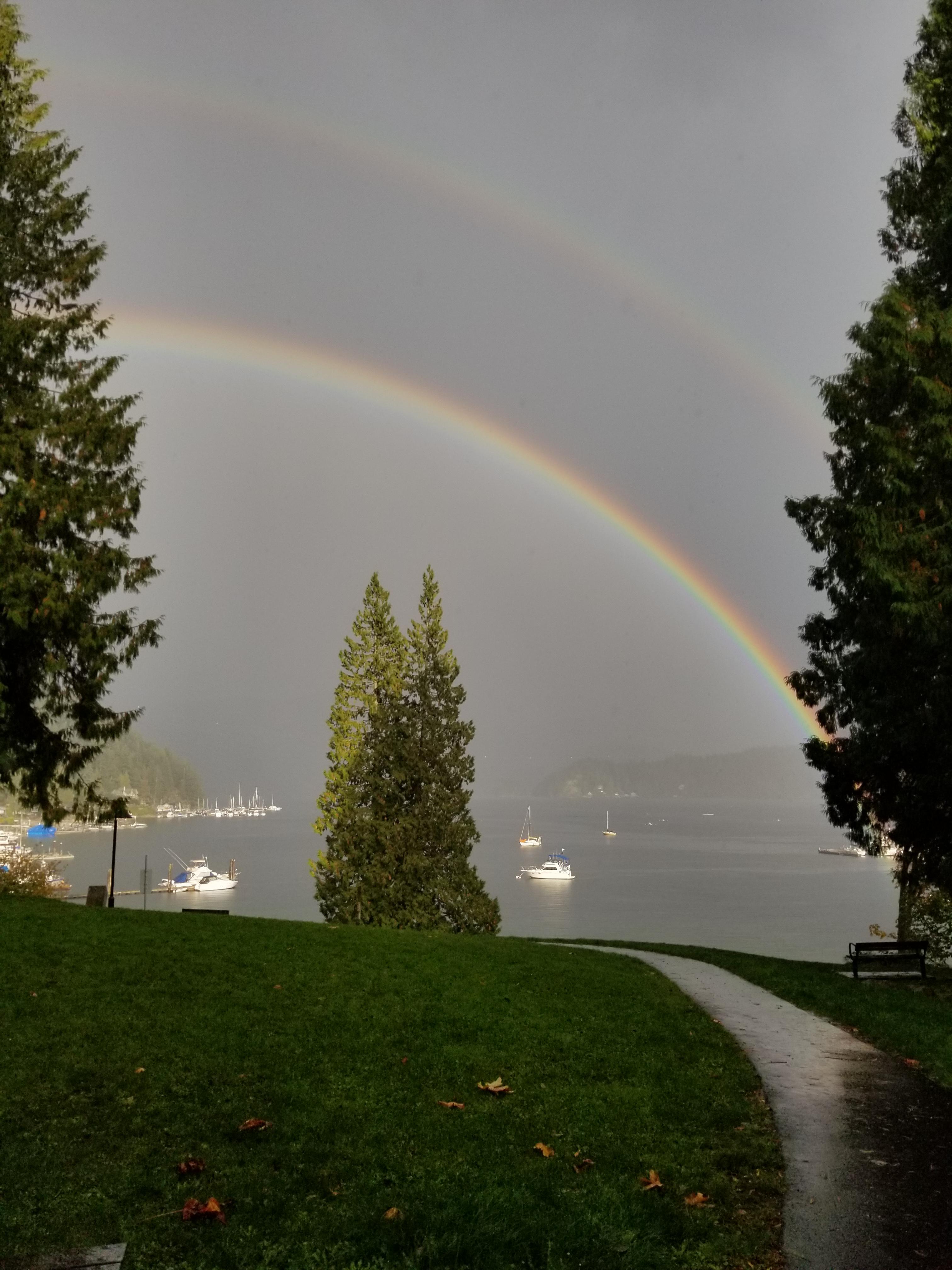 Thundershower in North Vancouver, BC. r/weather