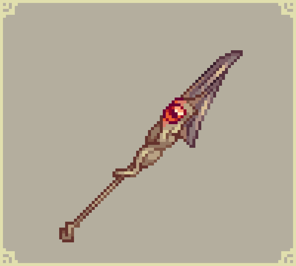 A random spear design I made r/Terraria