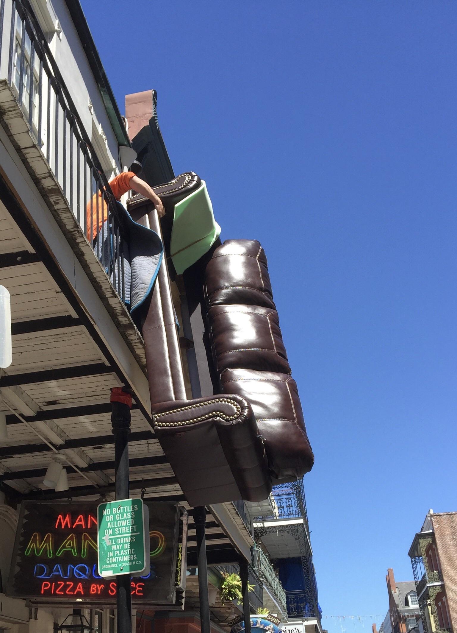 Couch removal service in New Orleans r/OSHA