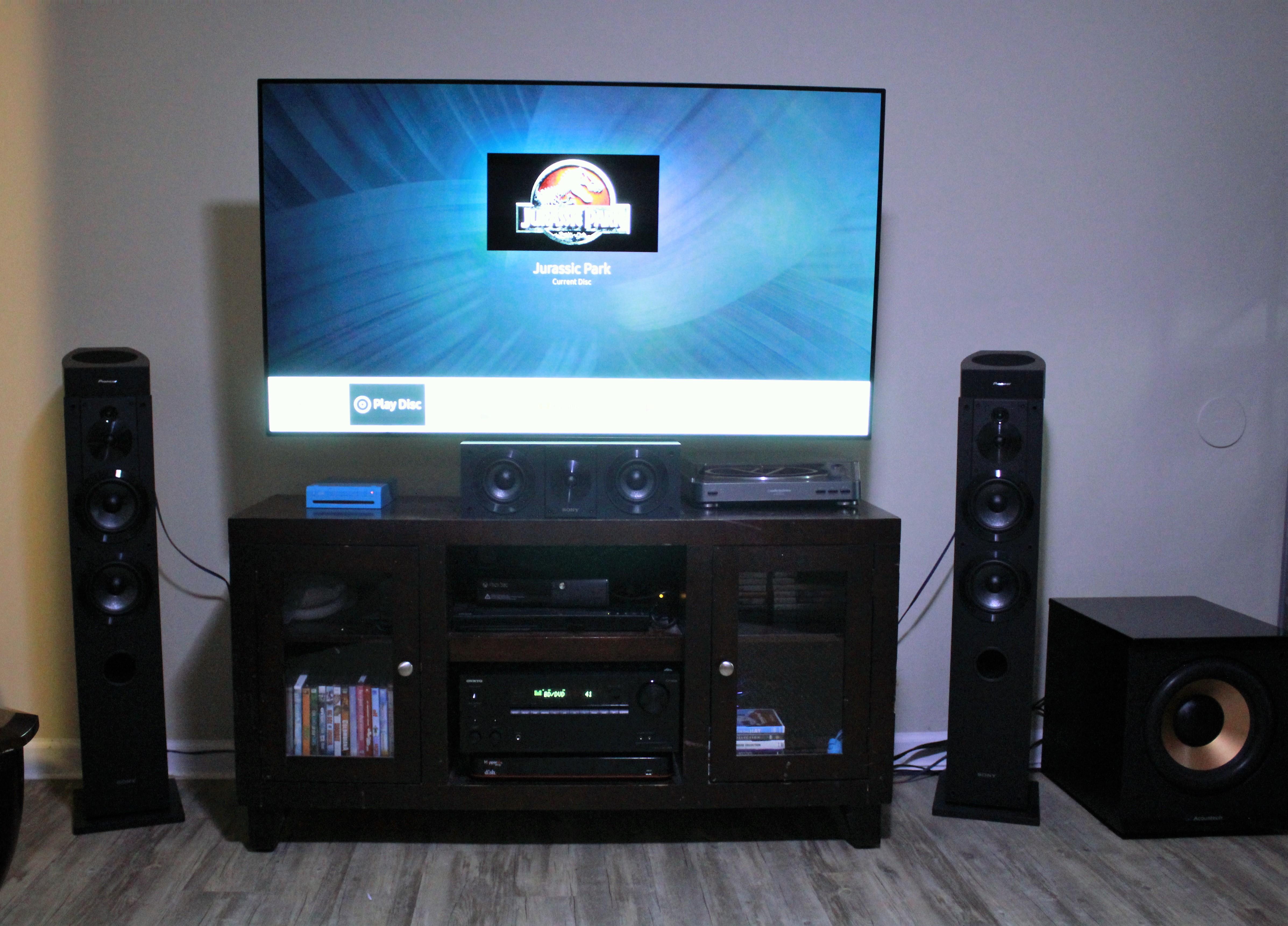 My first postsoundbar setup and I'm happy with everything but the