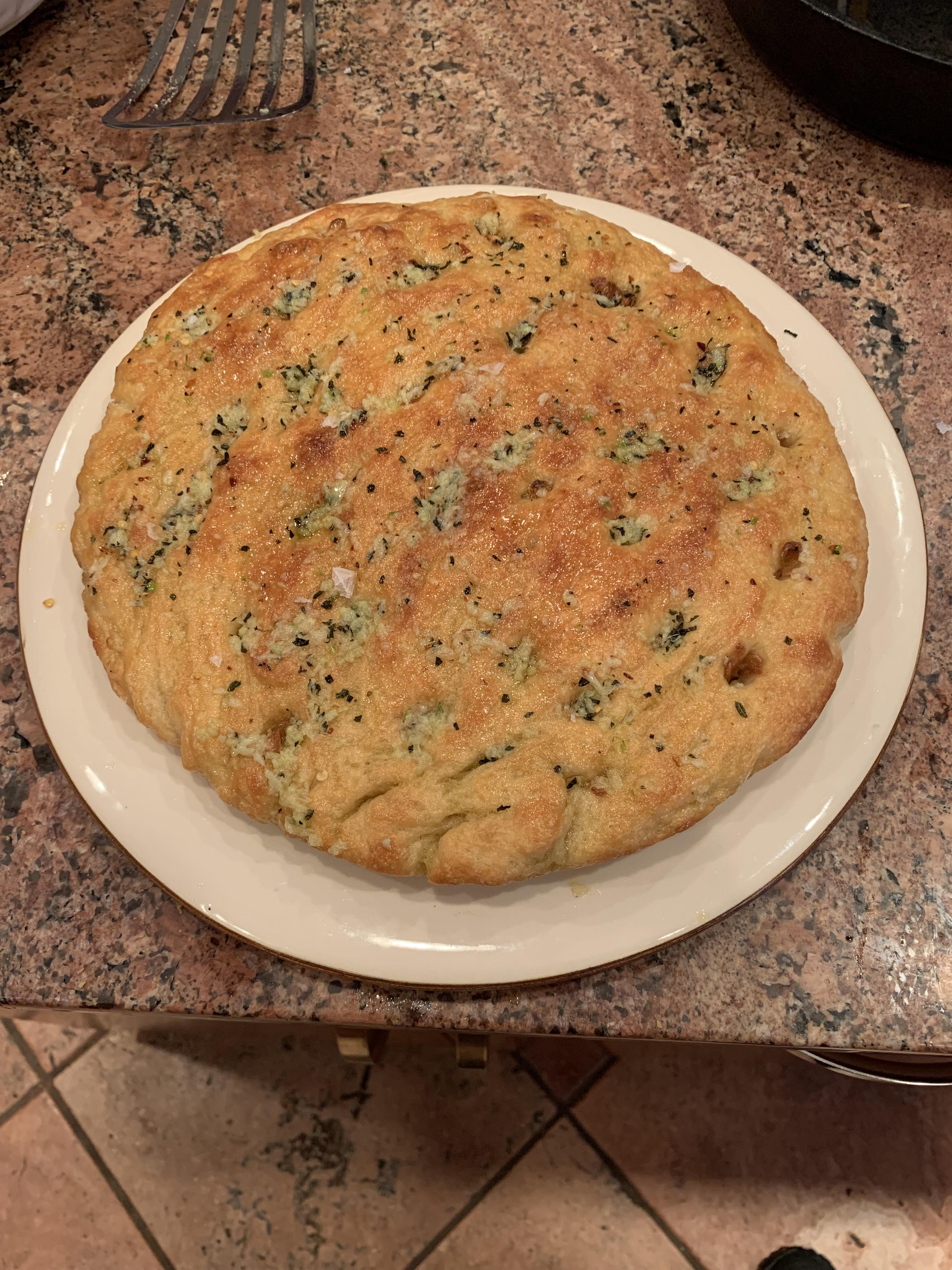 Garlic Bread Focaccia. r/Breadit