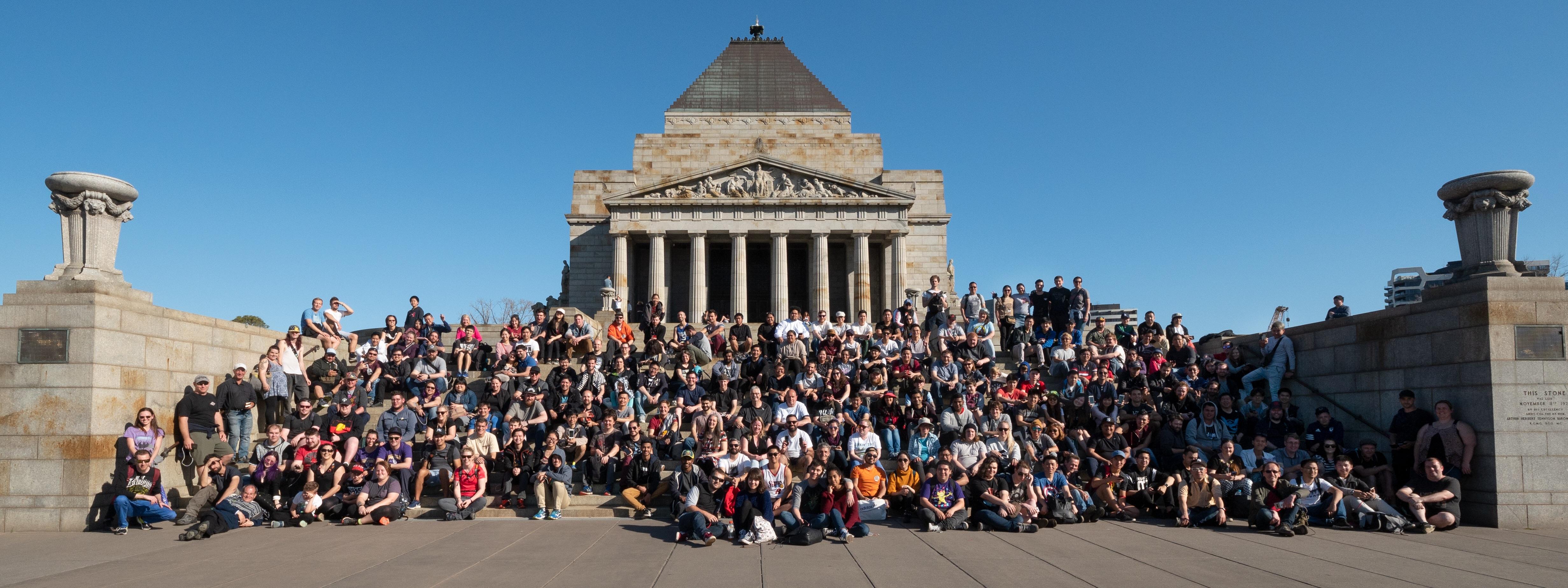 Record biggest Community Day crowd at the Shrine of Remembrance