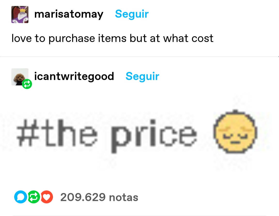 The price r/tumblr