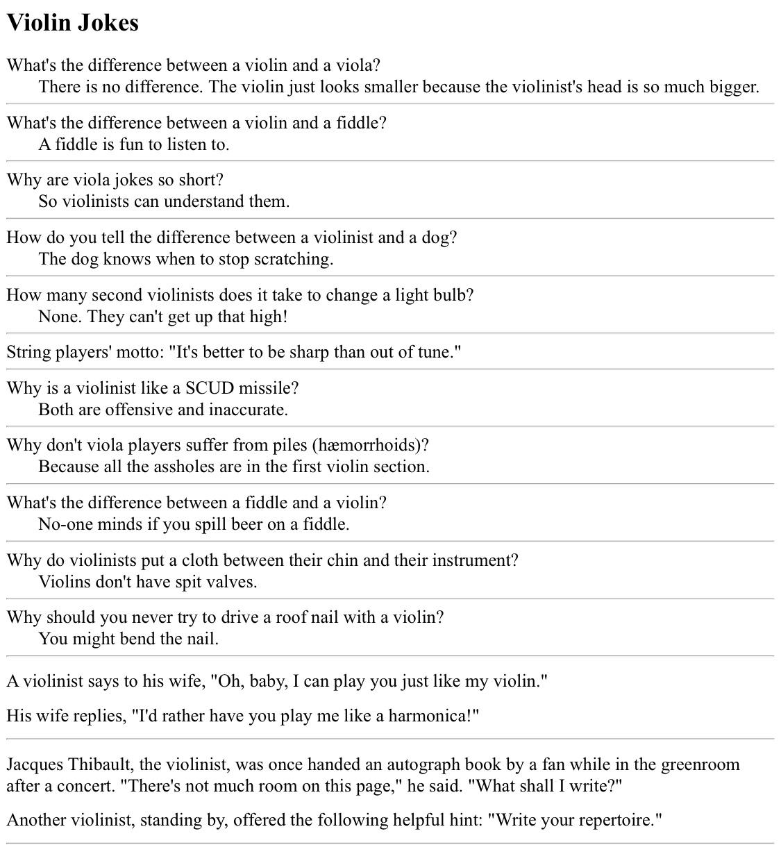 Thought I’d balance things out with a few violin jokes. r/lingling40hrs