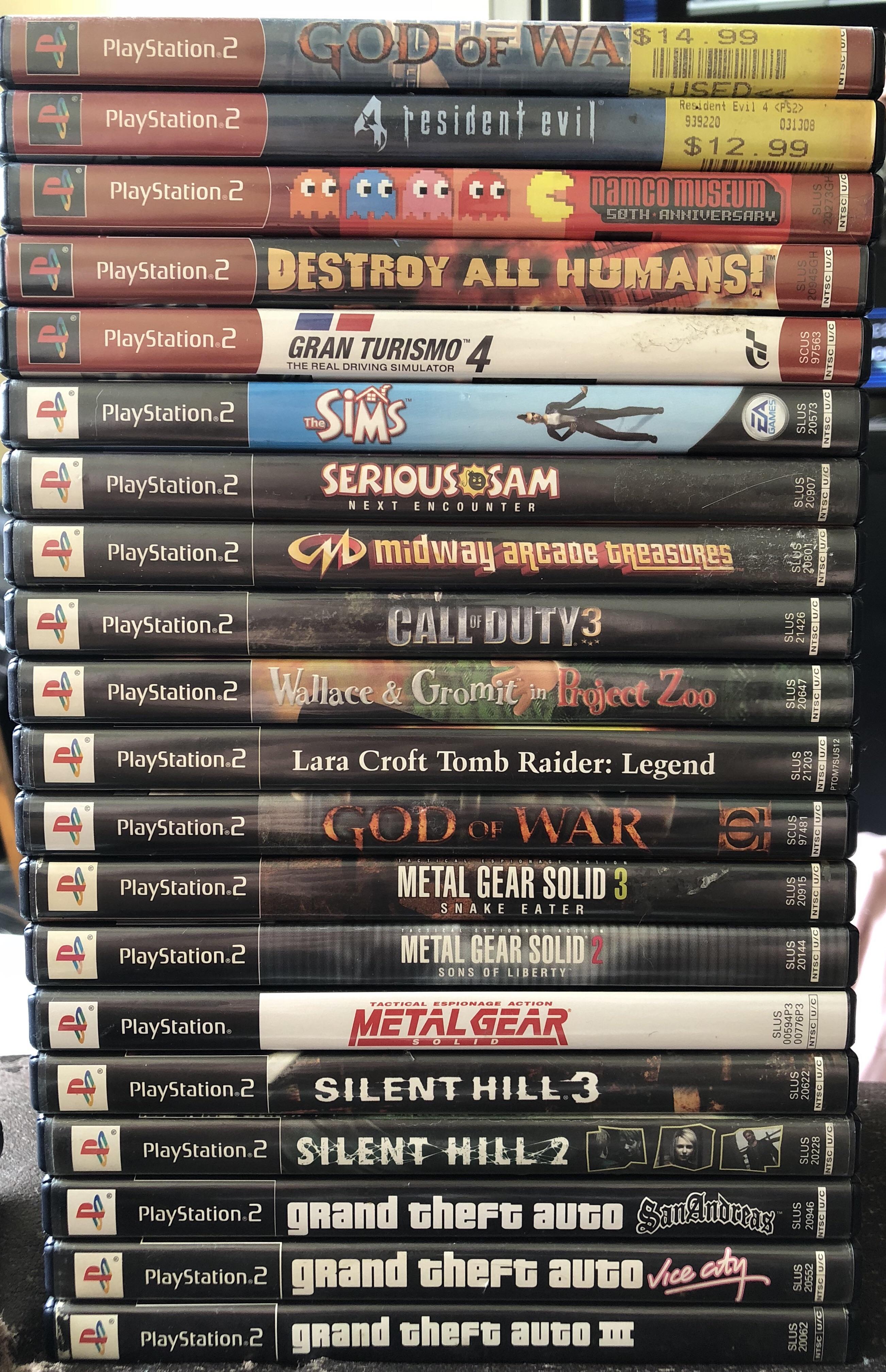 How’s my PS2 collection so far? Any other good cheap games to