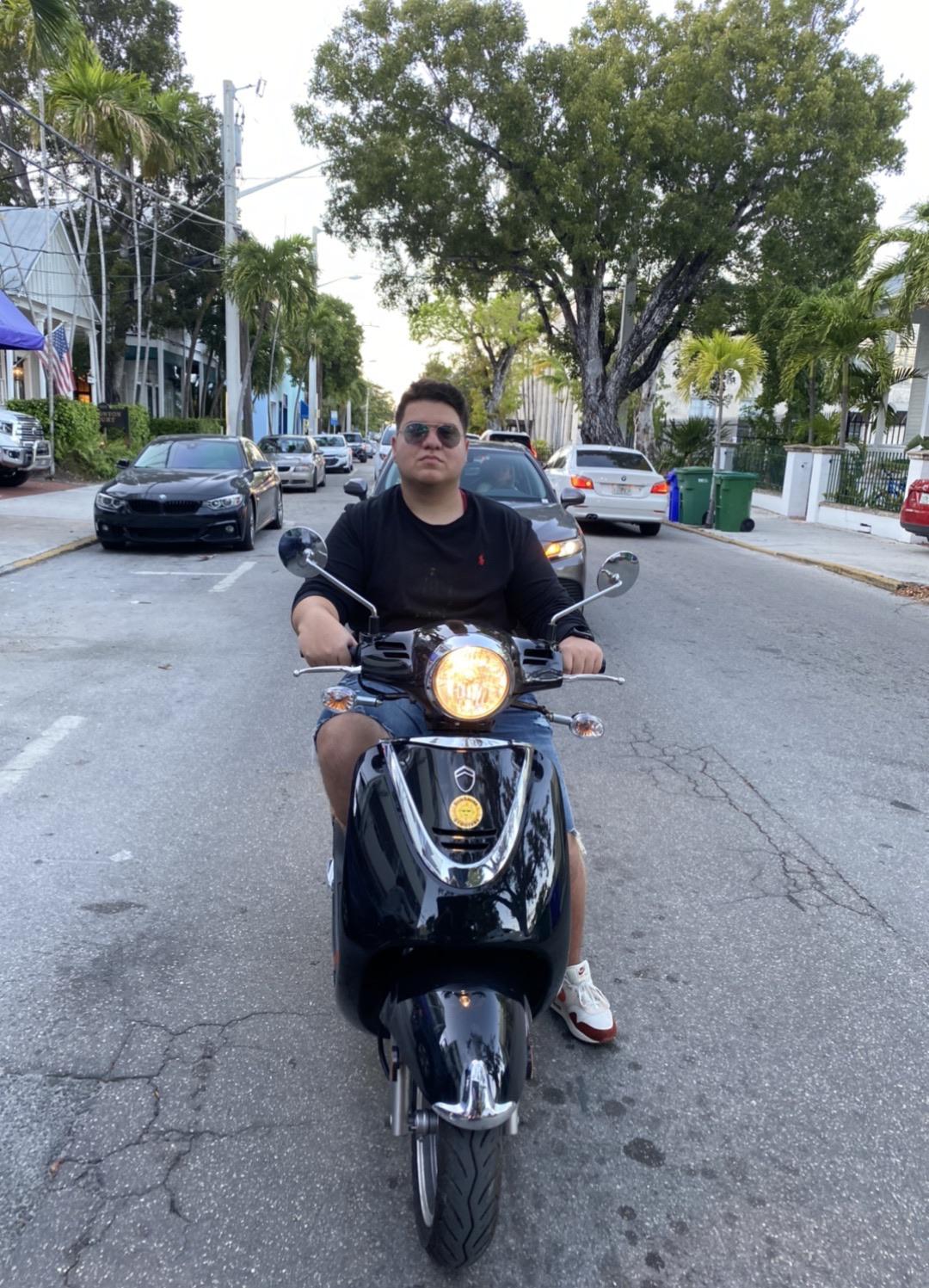 My friends and I rented scooters during our recent trip to Key West
