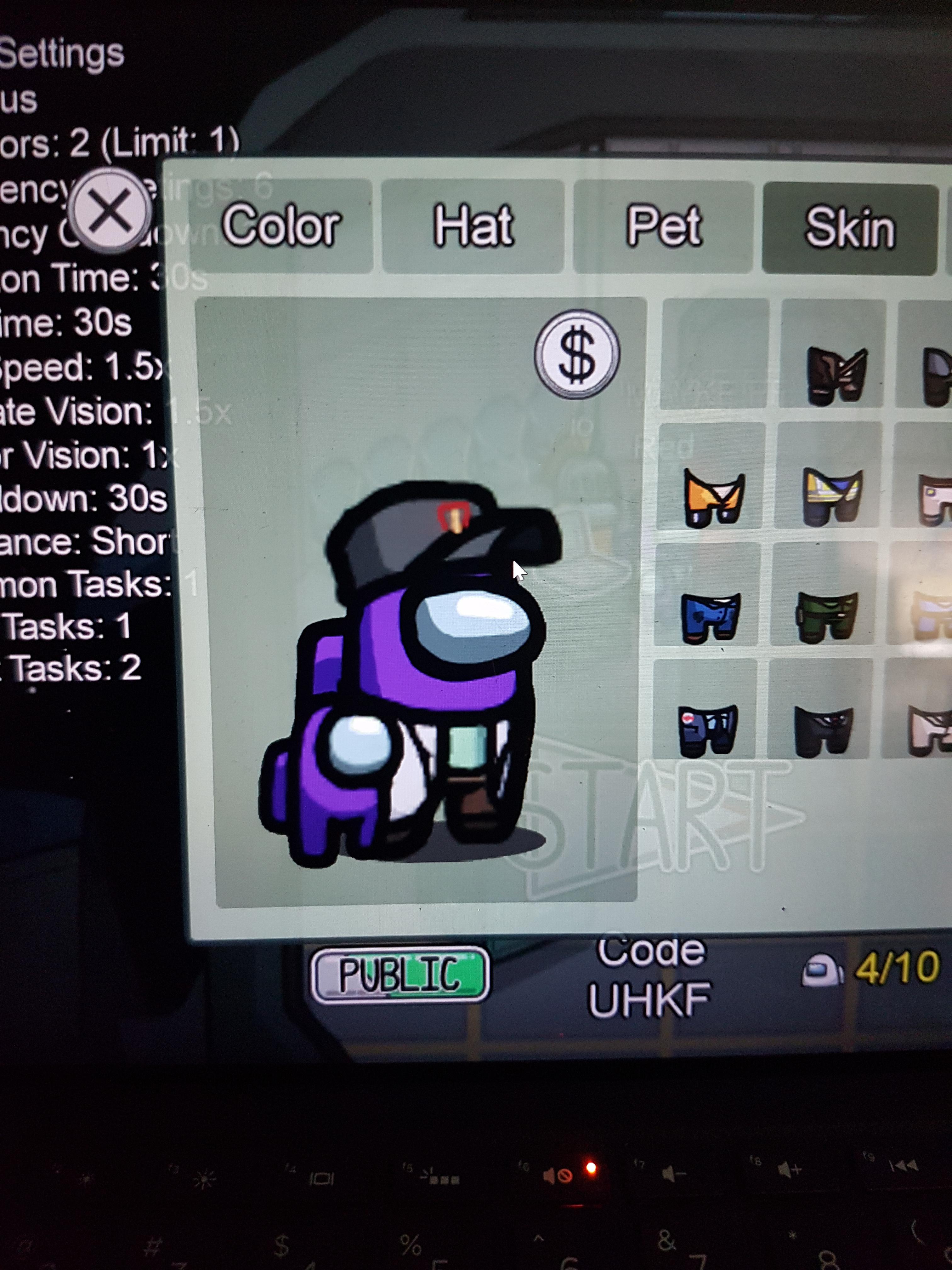 Hey i am planing on making my character from among us does anyone know