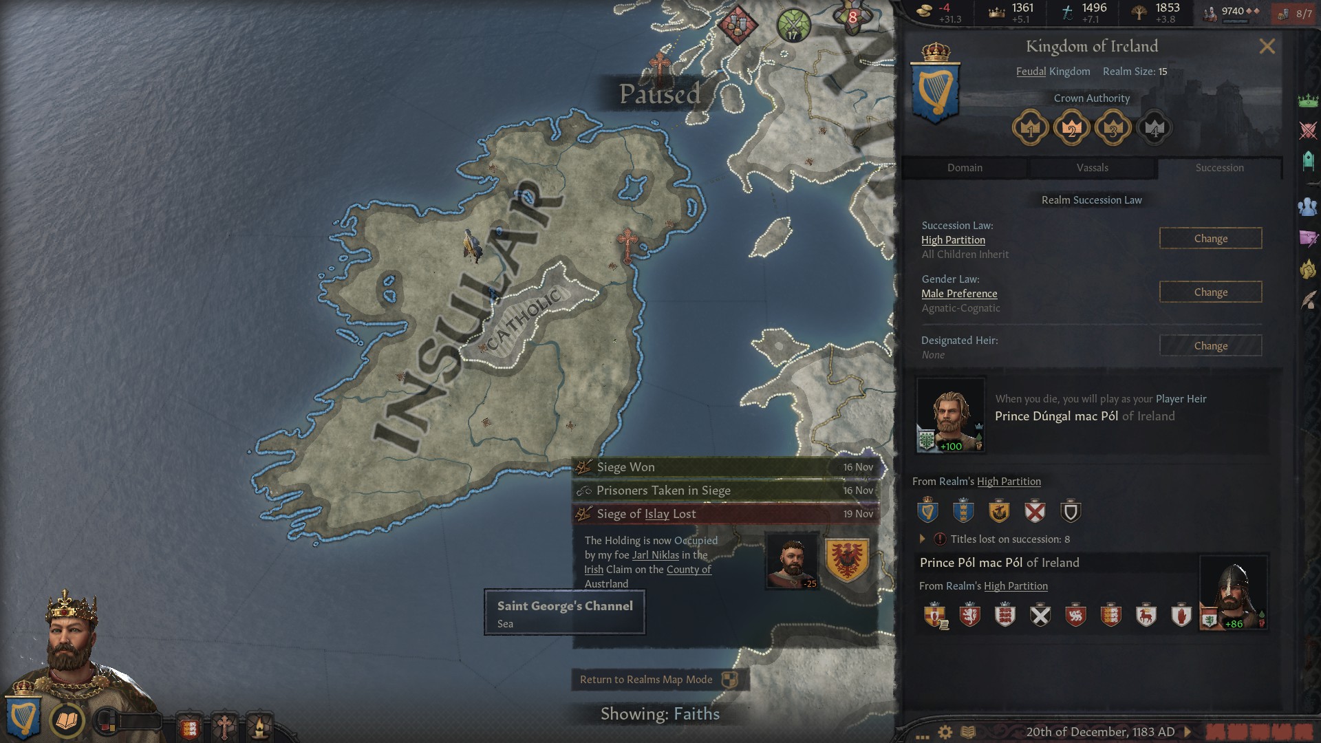 This is high partition is this working as intended? r/ck3