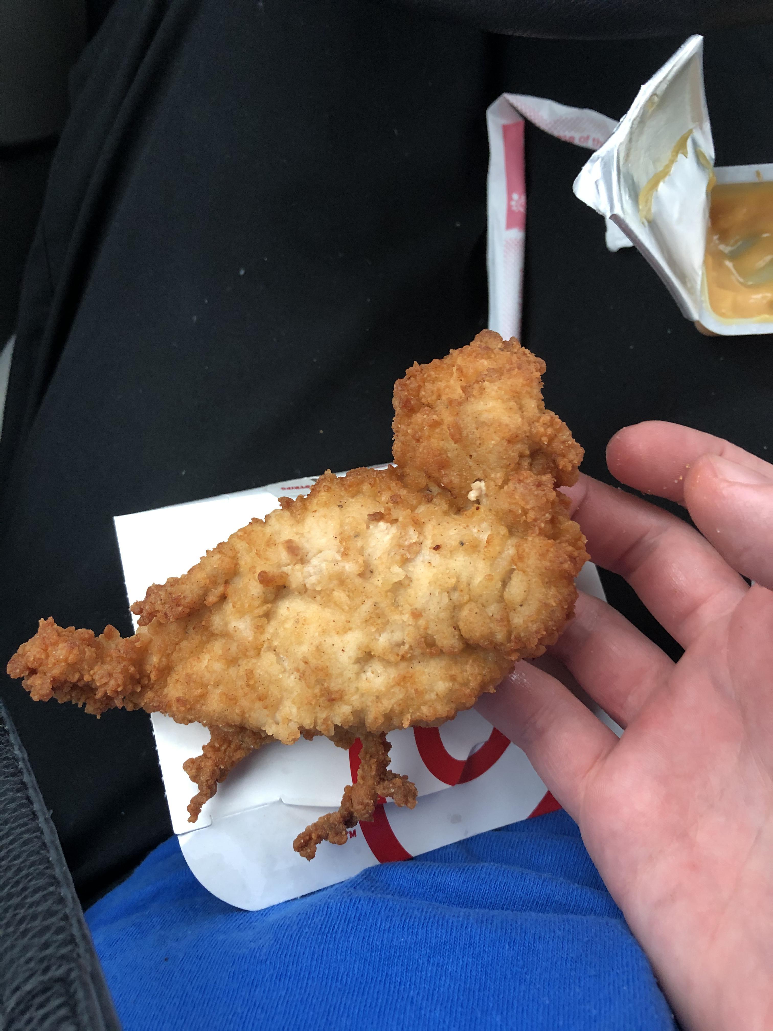 These chicken tenders are looking more and more realistic r/funny