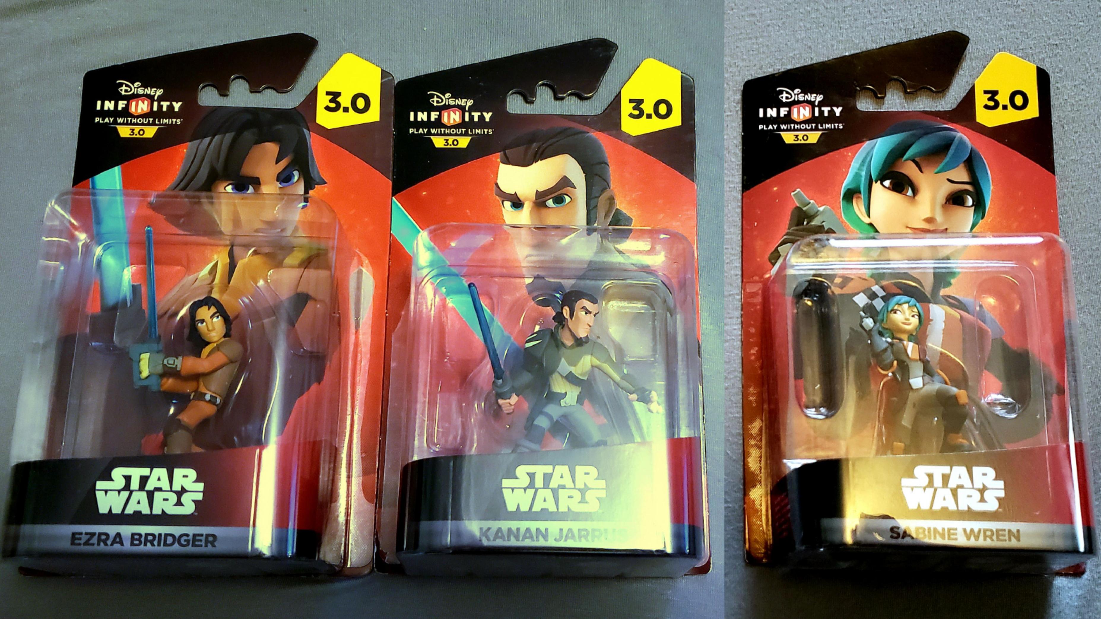 And with these last 3 figures, the Star Wars portion of my collection