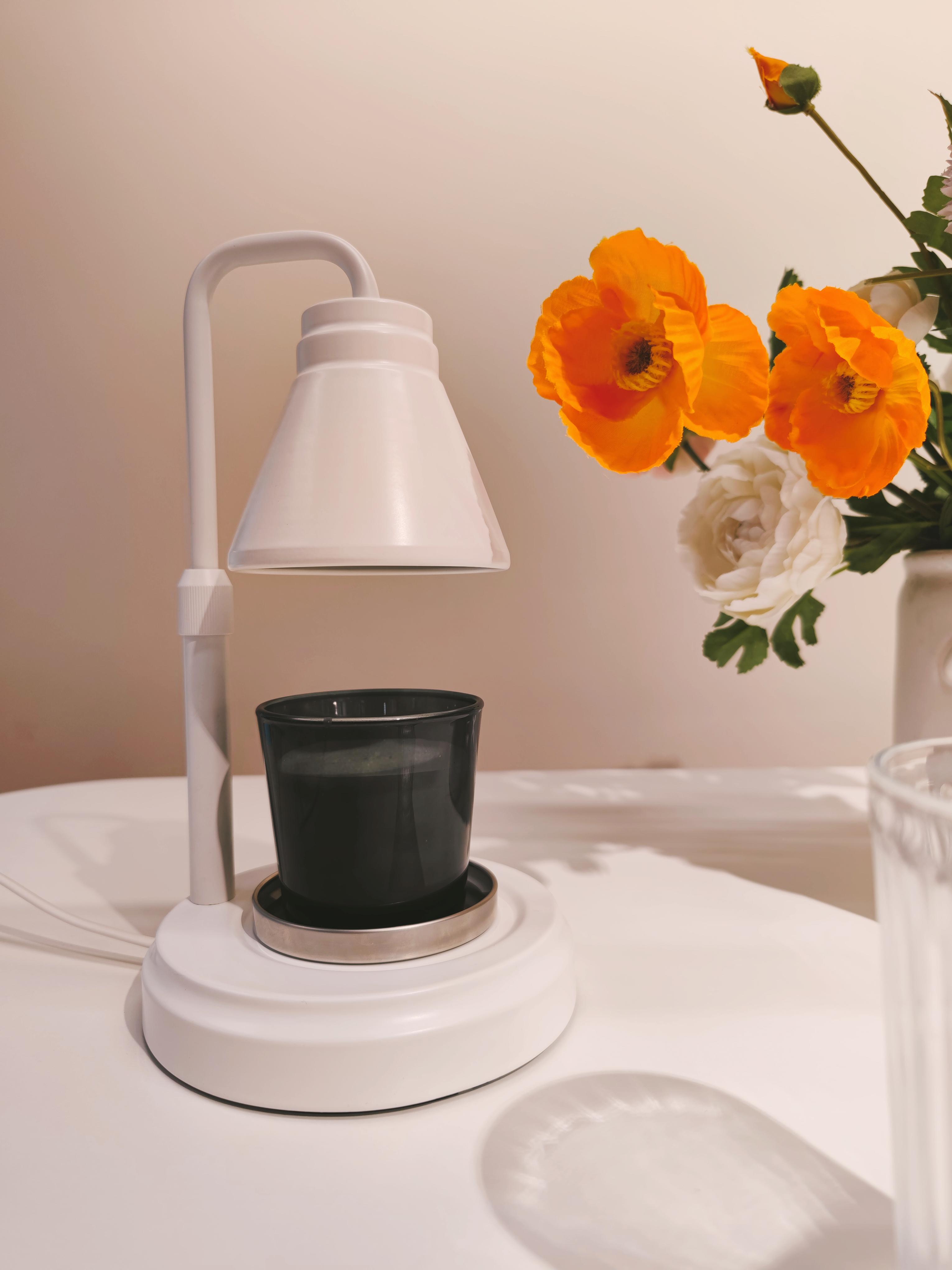 This candle warmer just hit my heart! A perfect match for the IKEA