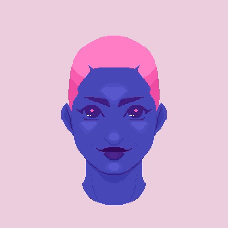 Head turn gif made on aseprite! r/PixelArt