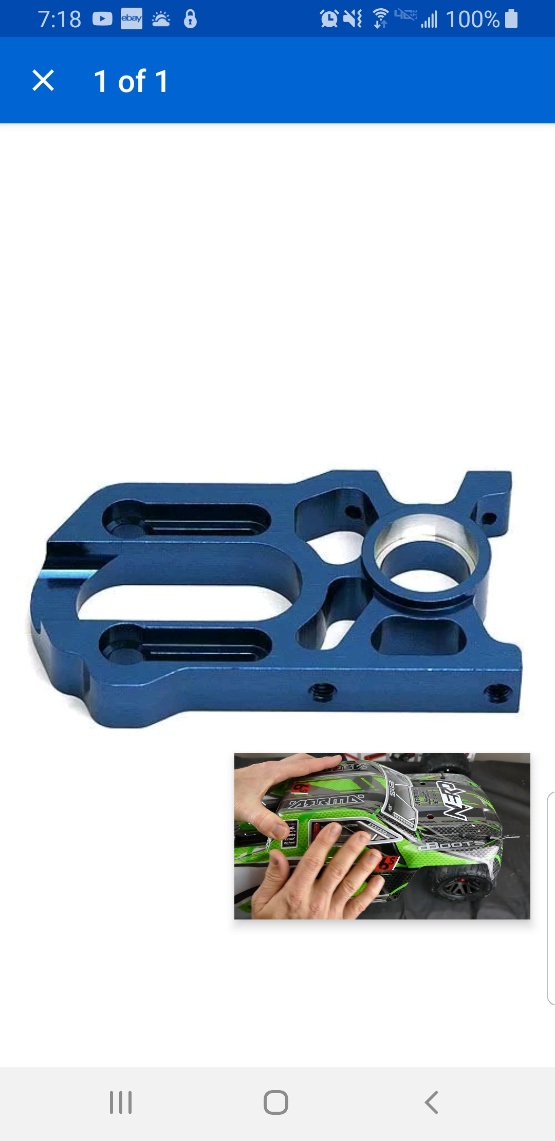Would this motor mount work to make a blue chassis rc10gt electric r/rccars