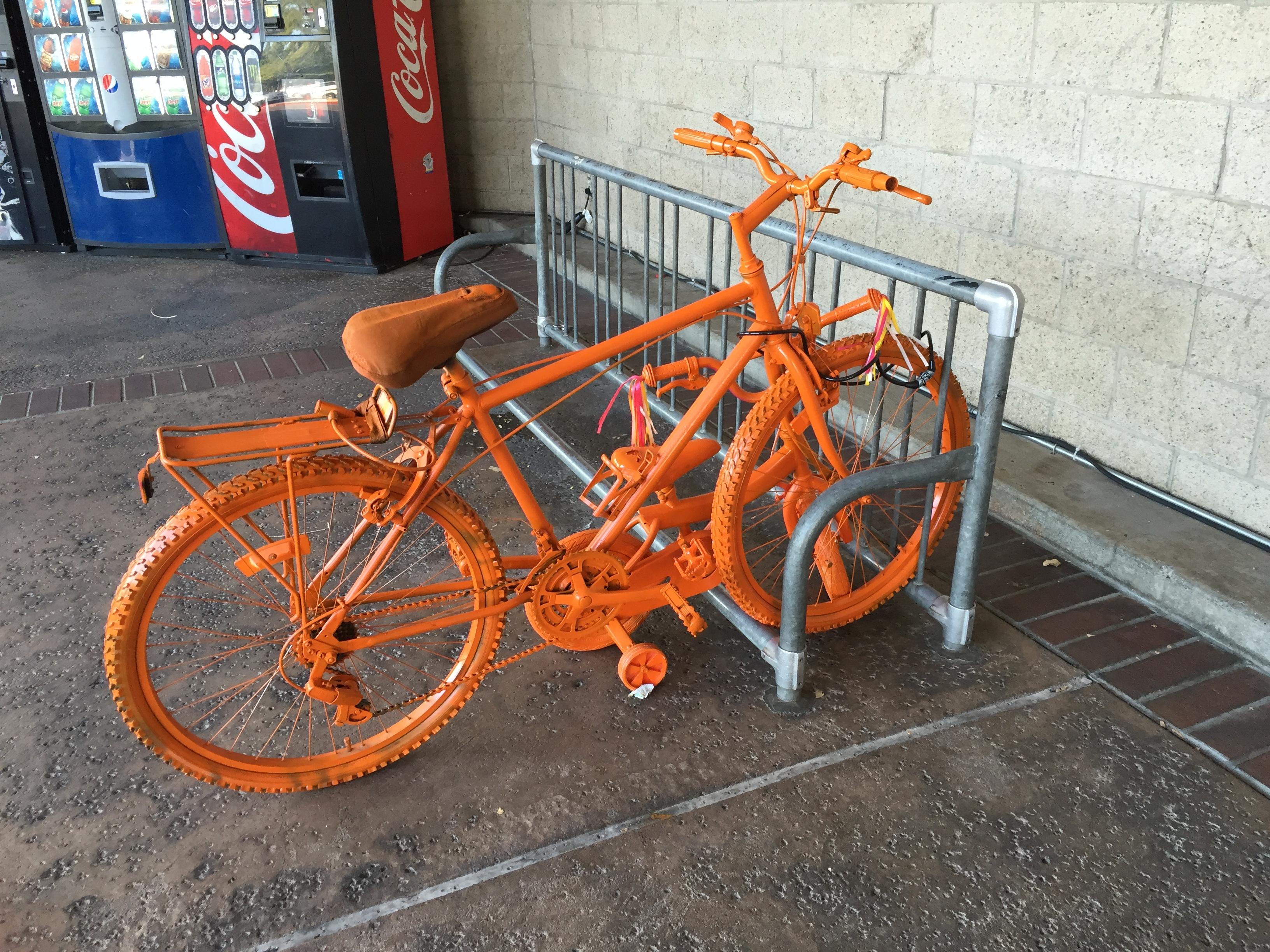 What Are These Orange Bikes for? r/ChicoCA