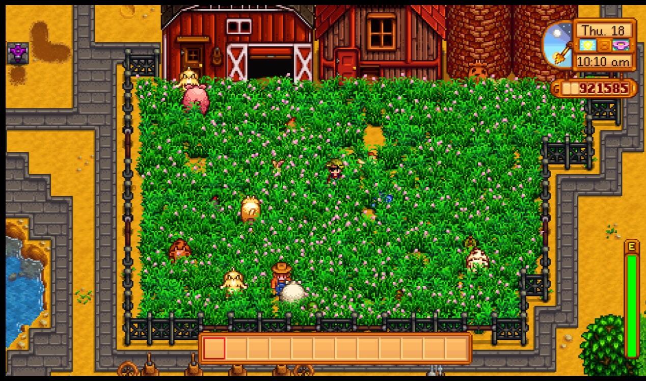 Kept my animals in a cramped pen for a while and I felt sorry so I made