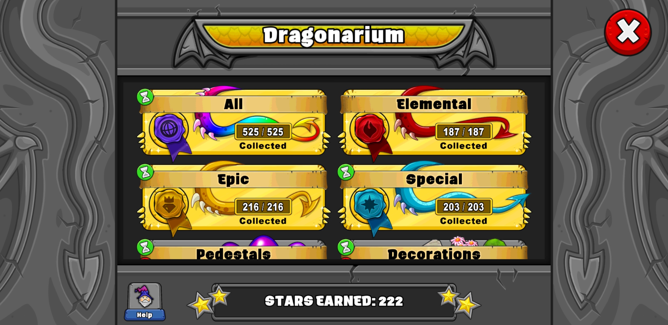 Finished. r/dragonvale