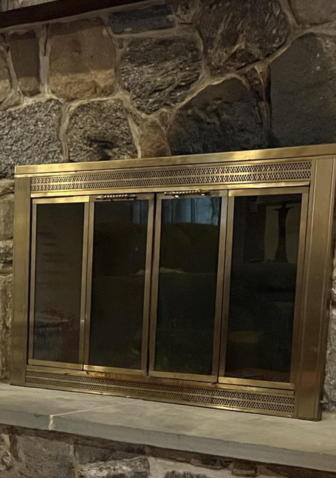 Any chance of identifying these fireplace doors? Or something similar