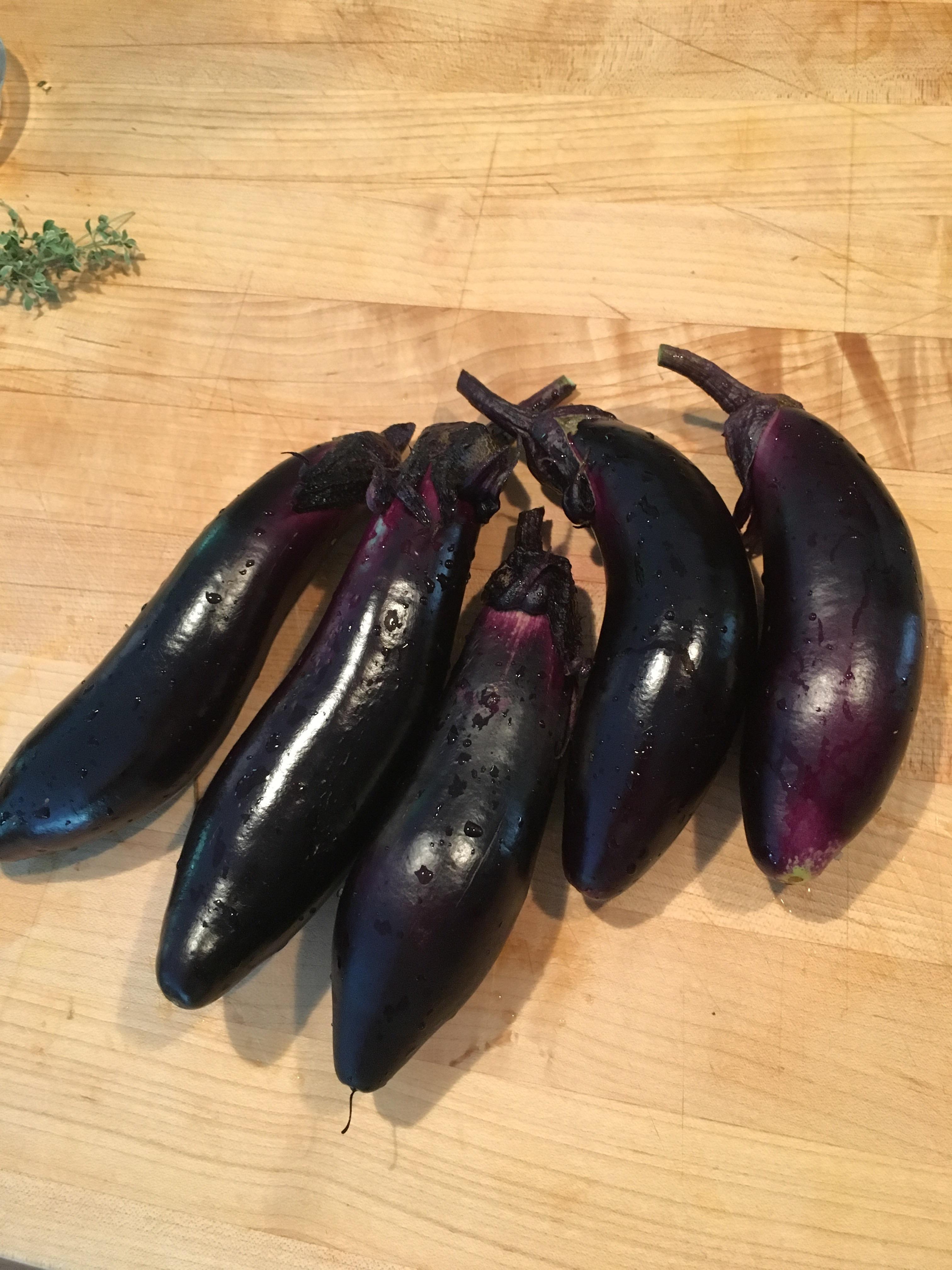 First few Japanese Eggplants of this season! r/gardening