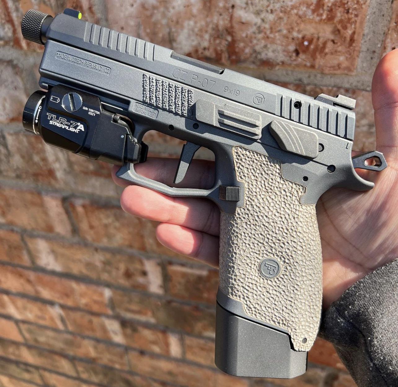 CZ P07 7 shades of grey. : r/CZFirearms