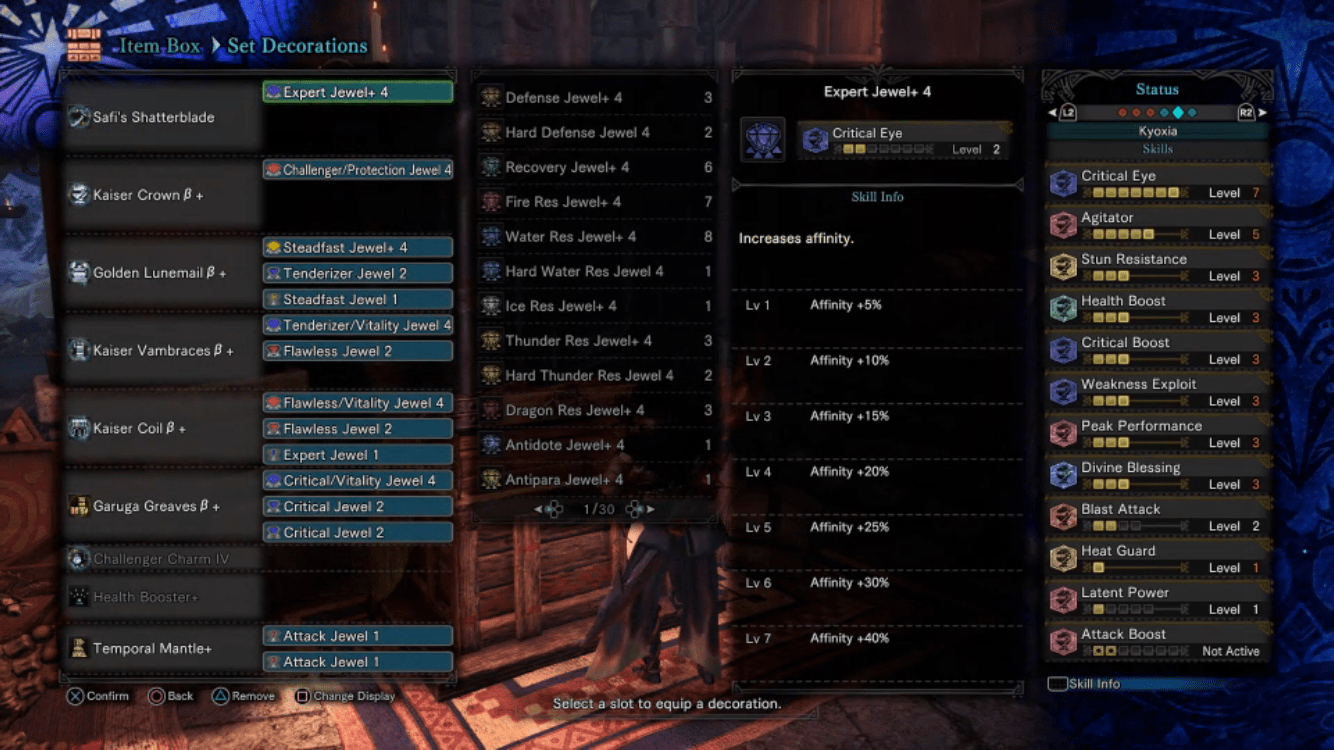 Elemental Resistance MonsterHunter