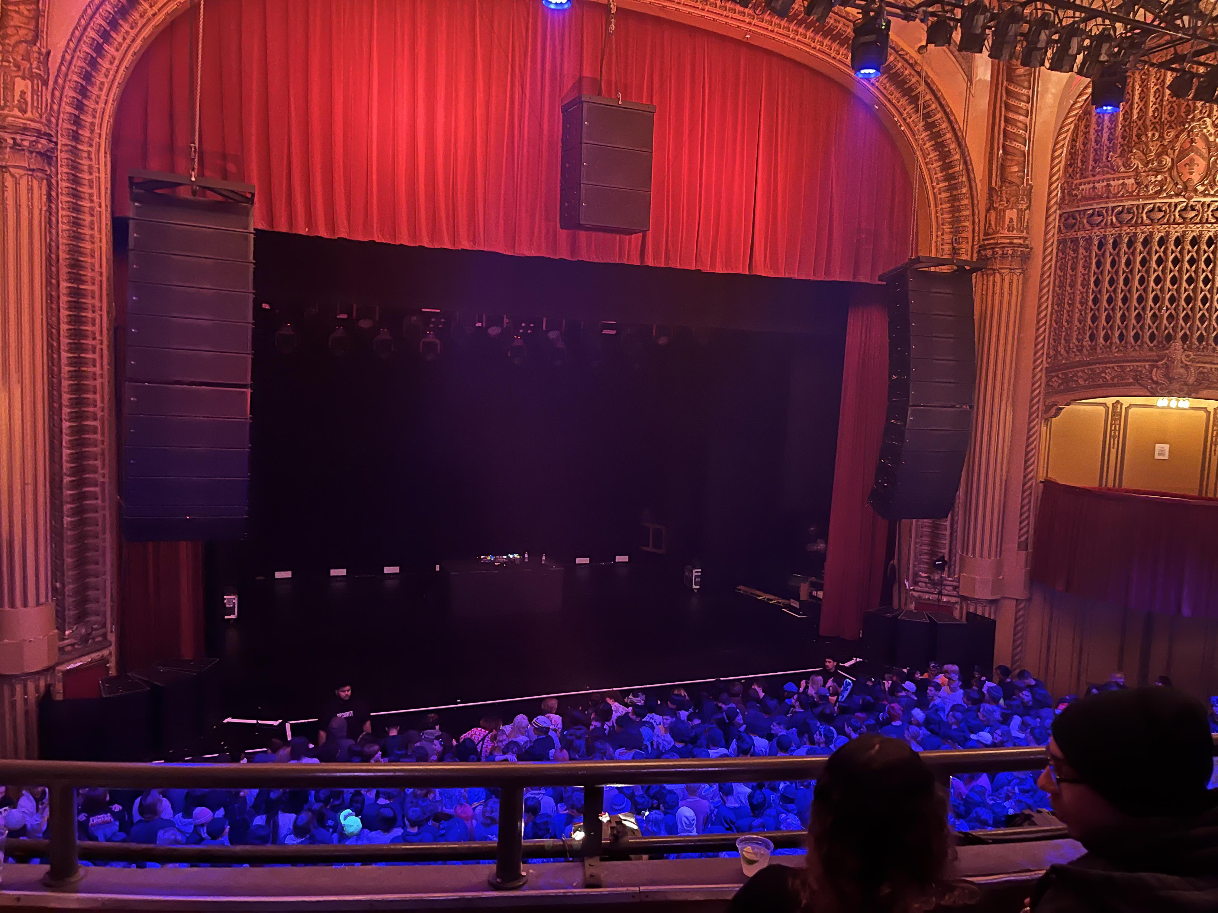 My View The Warfield in SF rn. Show about to start r/sadboys
