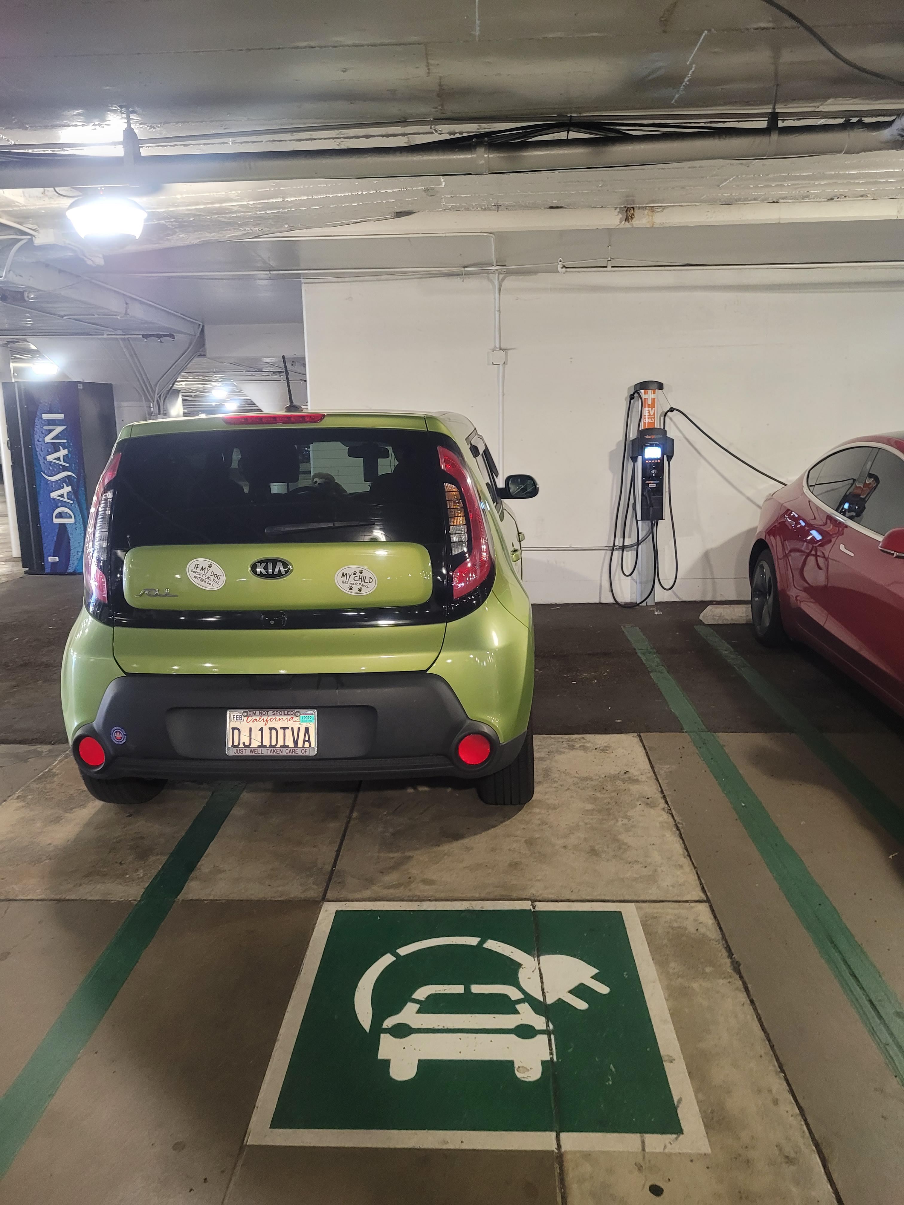Disabled NonEV in Charging Spot r/evcharging