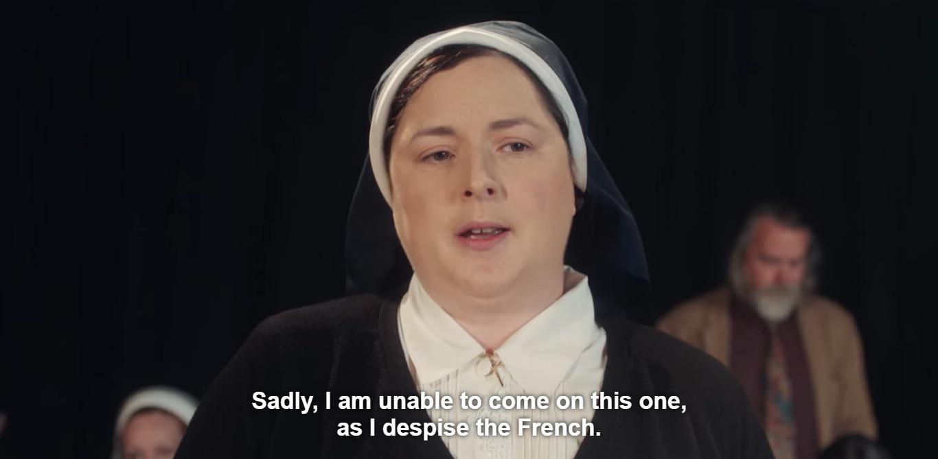 Funniest character in this show. Sister Michael you’re the best 👌🏻. r