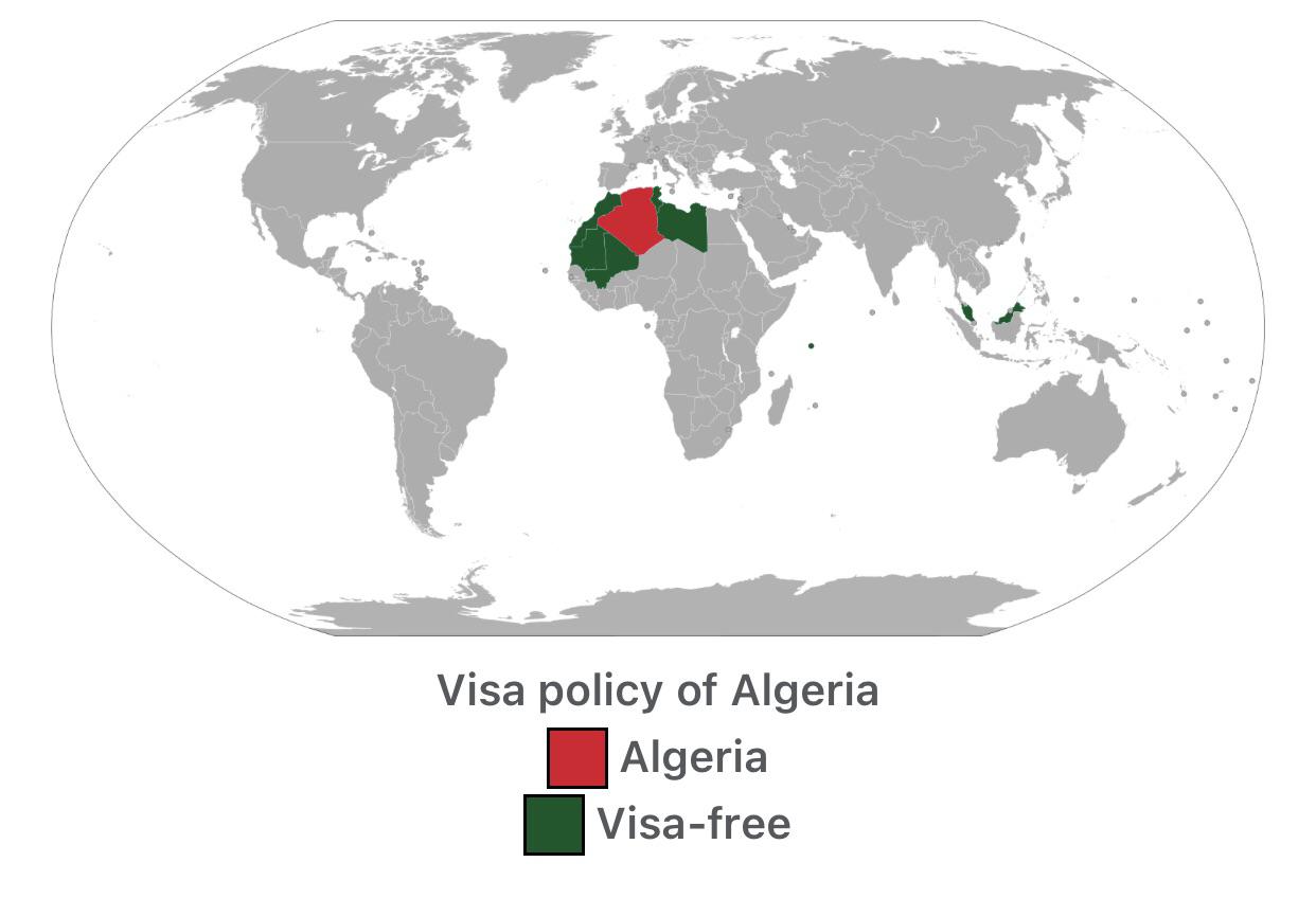 Why does Algeria have such a restrictive visa policy? Even countries