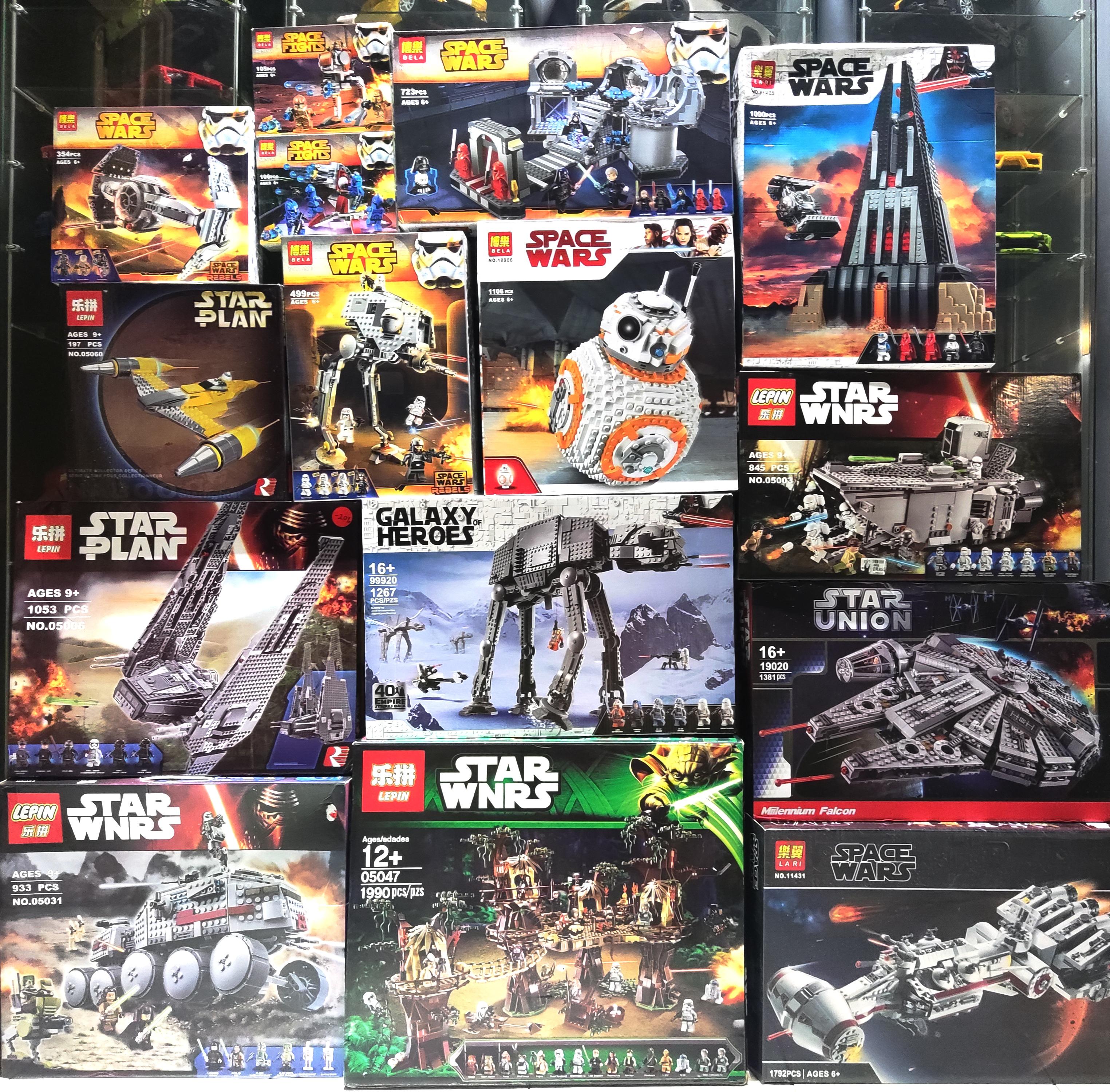 Today's Star Wnrs arrivals. The rarer sets are getting rarer. r/lepin