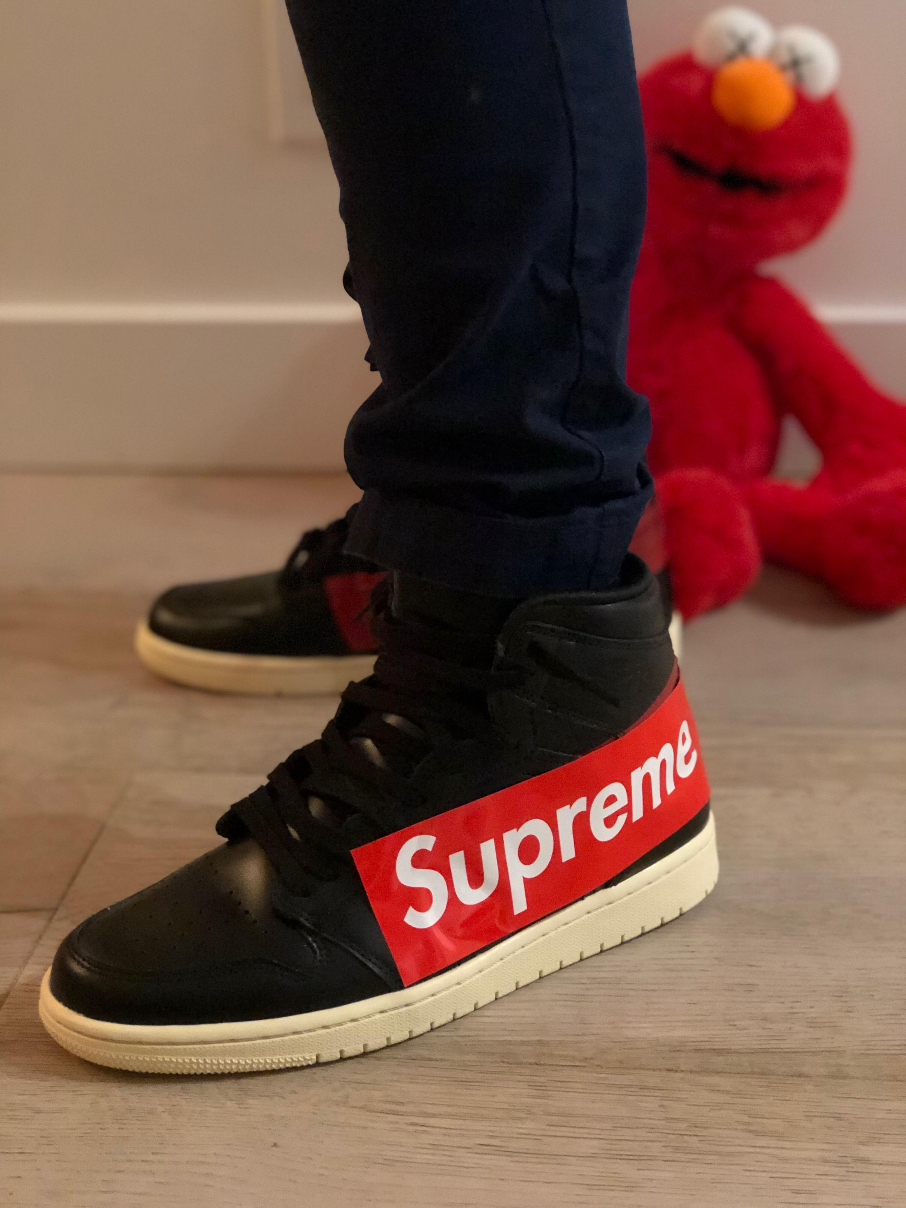 AIR JORDAN 1 SUPREME *new leaks* : Sneakers