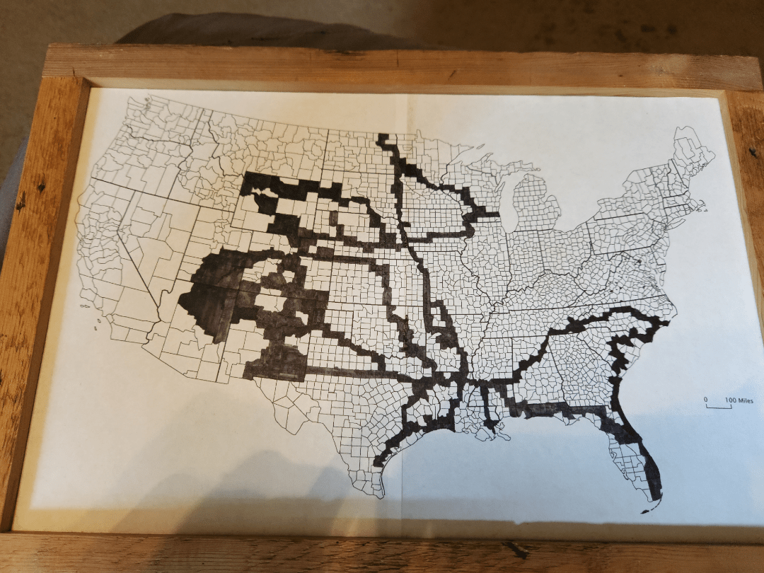 Guess what county I live in based on my map. r/mapporncirclejerk