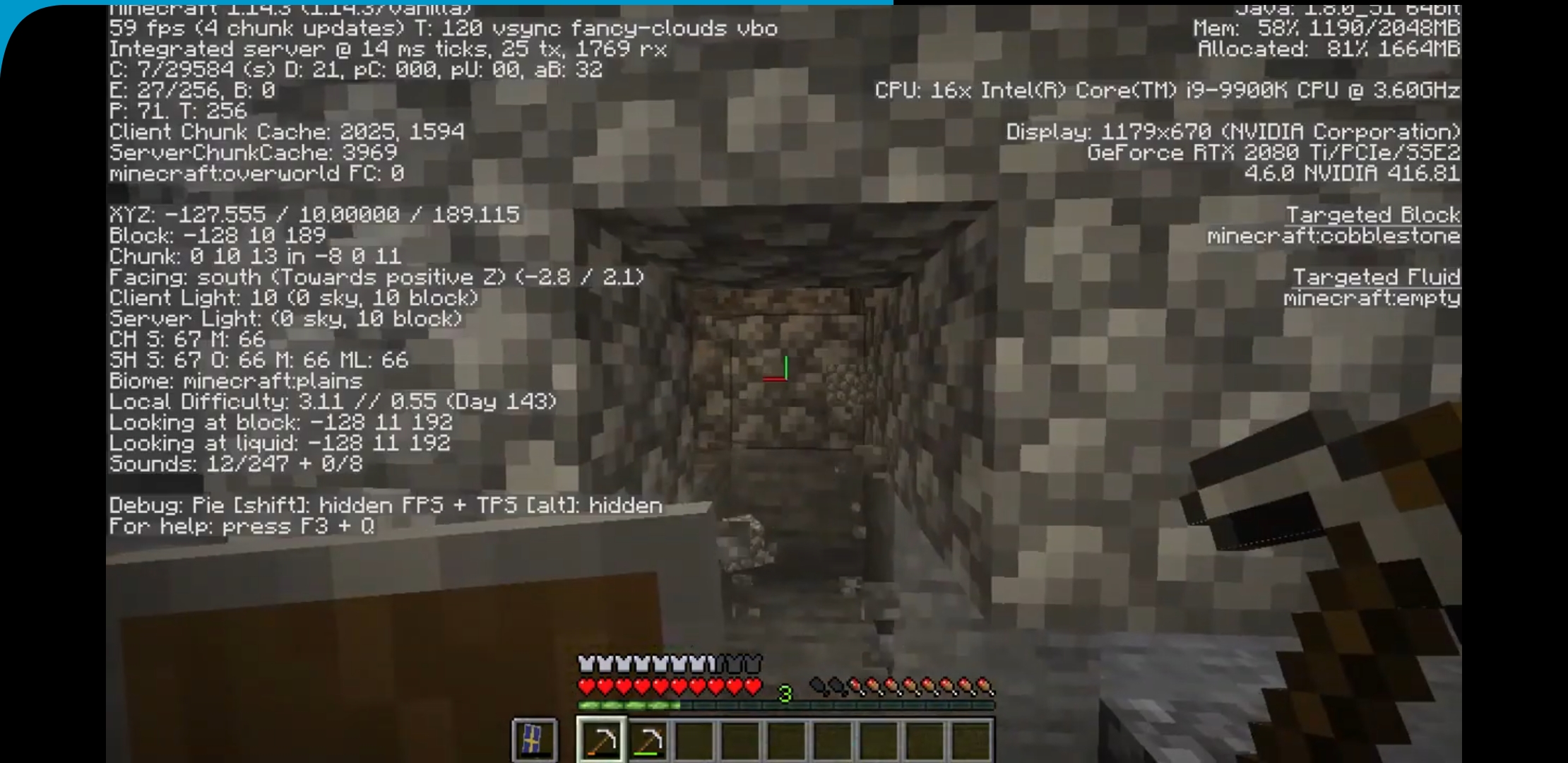 50+ F3 Debug Minecraft 最高のMinecraft画像