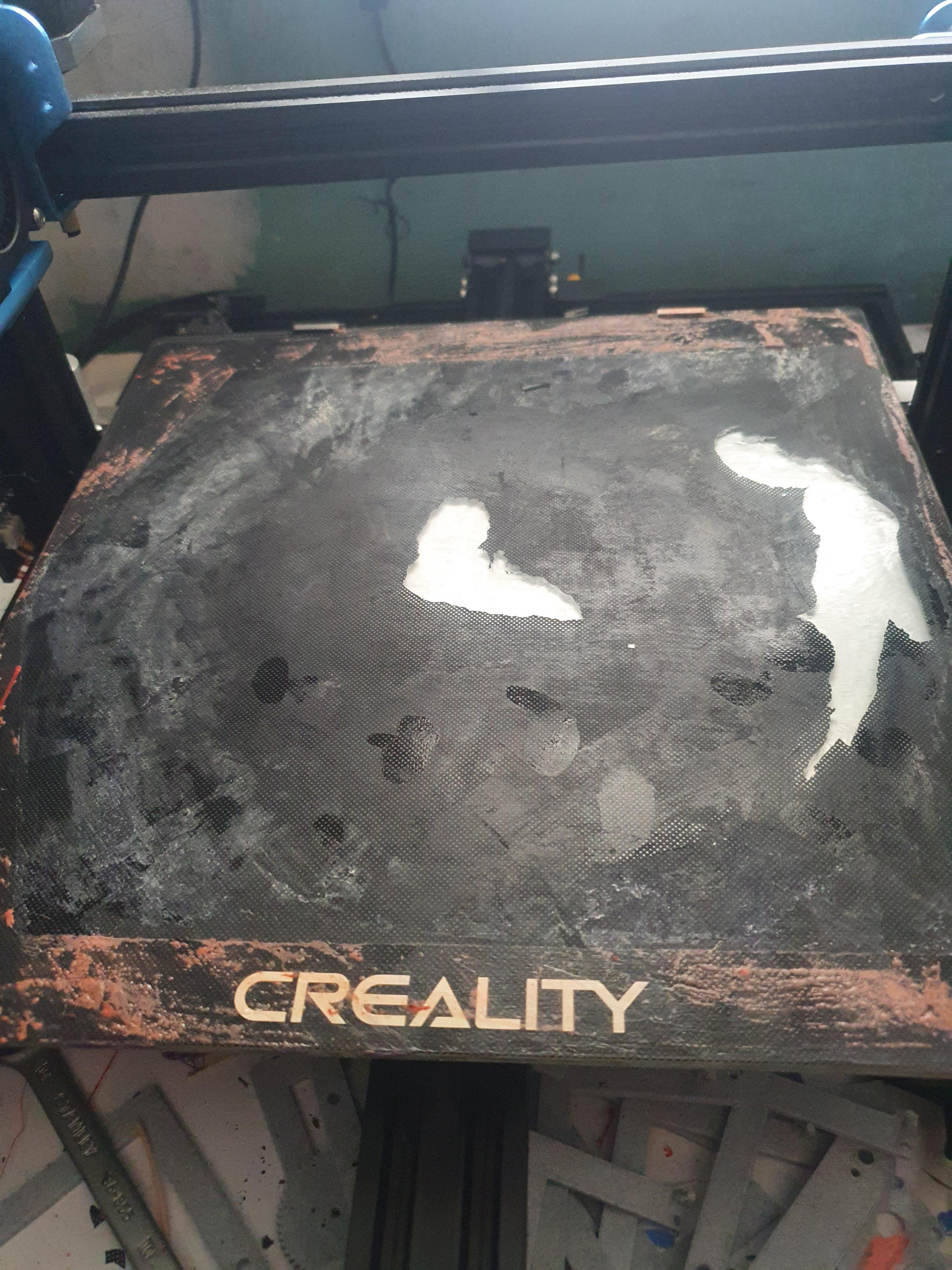 Lo and Behold the power of the ABS Slurry. And despite it, one of the