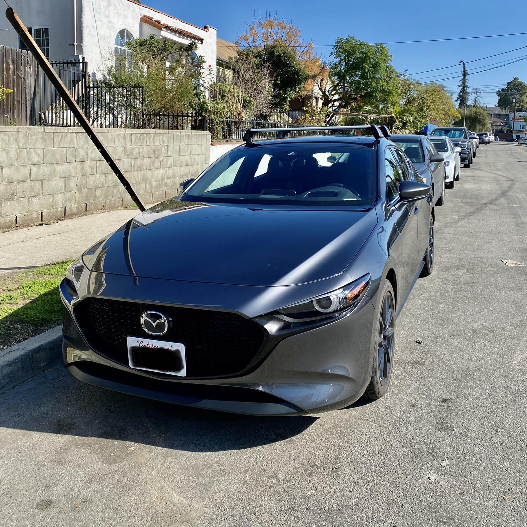 Roof rack installed! Road trip ready over here. : r/mazda3