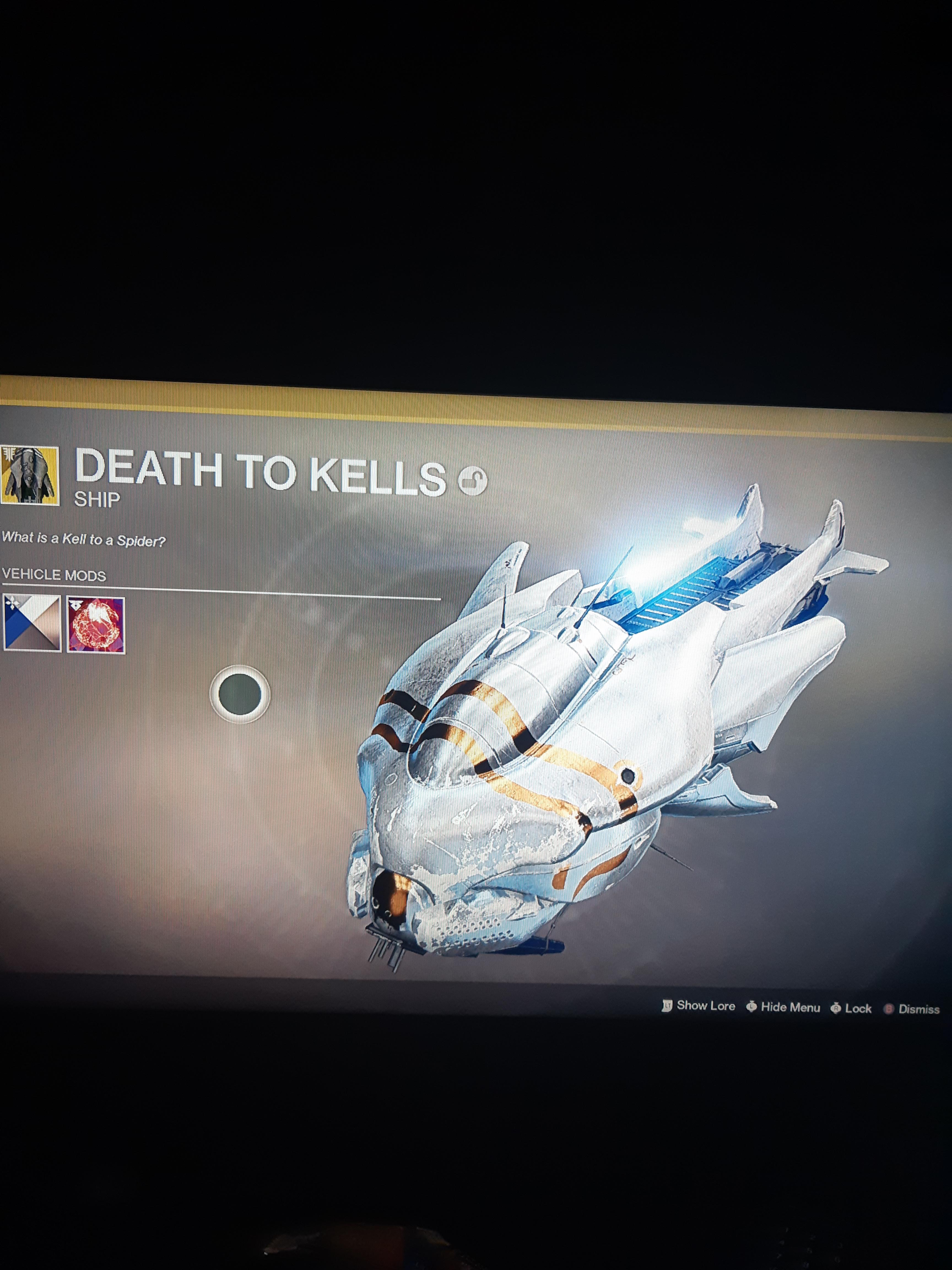 Best exotic ship I've gotten so far! destiny2