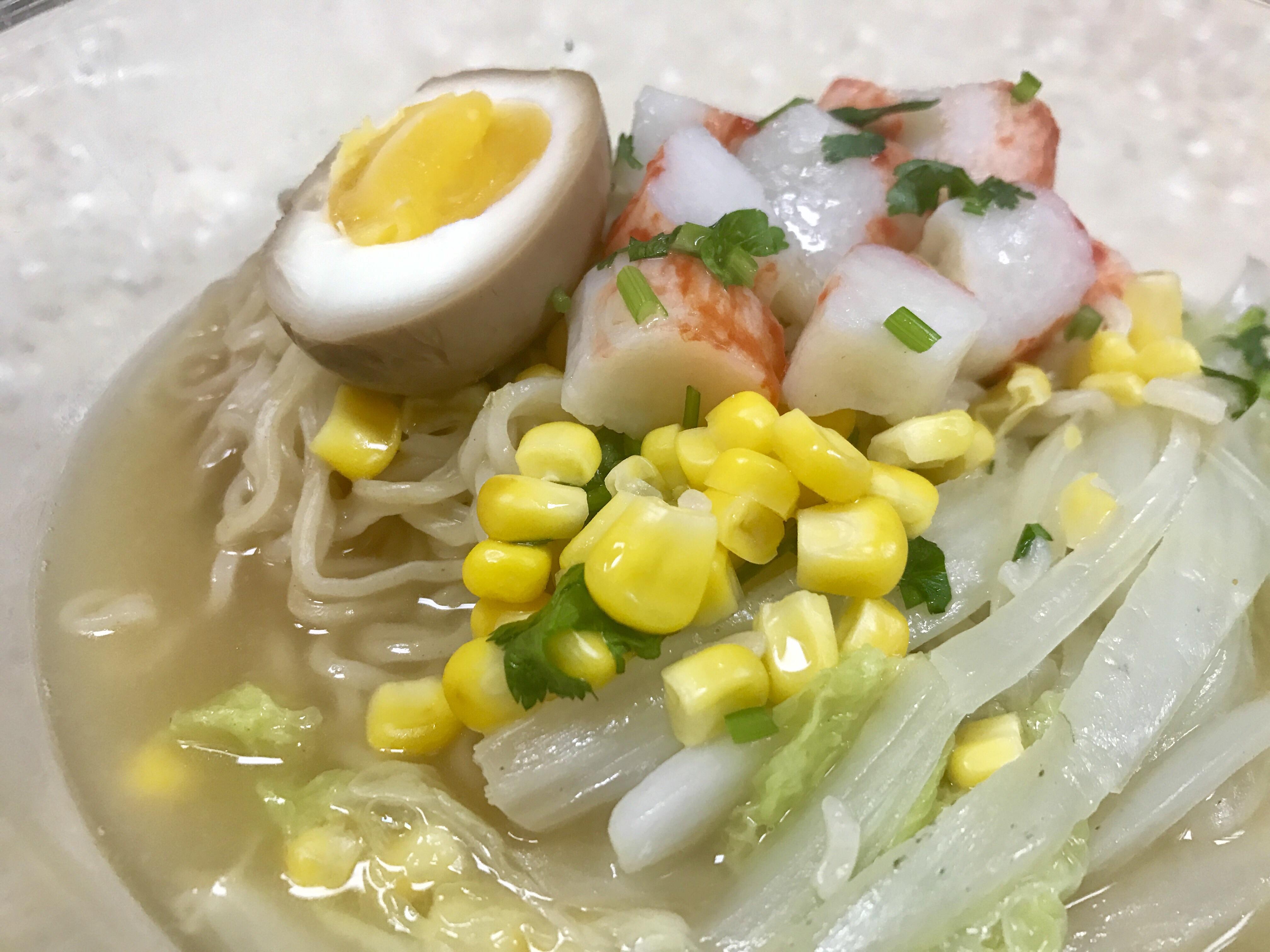 Instant noodles with soy soft boiled egg r/Noodles