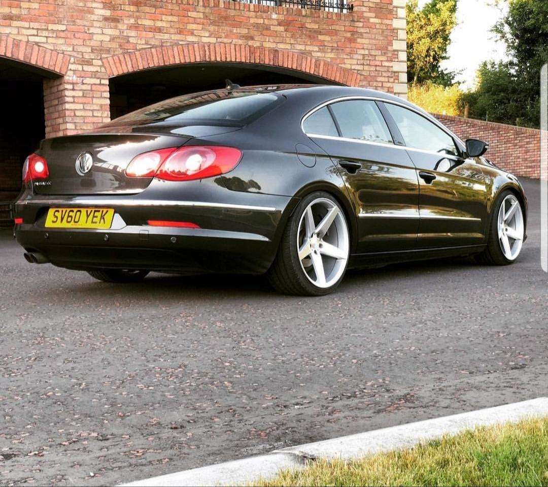 My Passat CC lowered with 19" Veemans r/Volkswagen